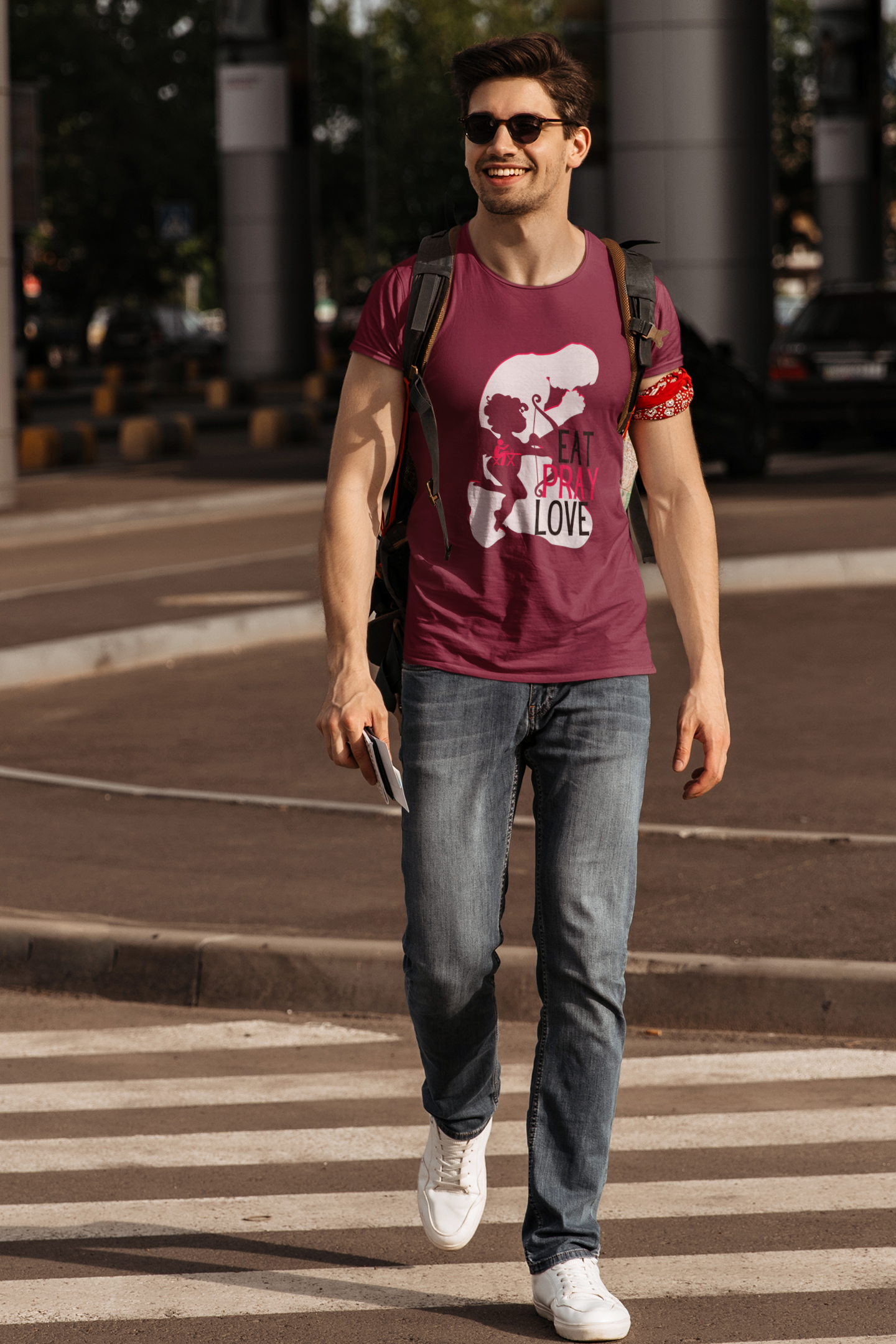 Eat Pray Love Slim Fit T-shirt