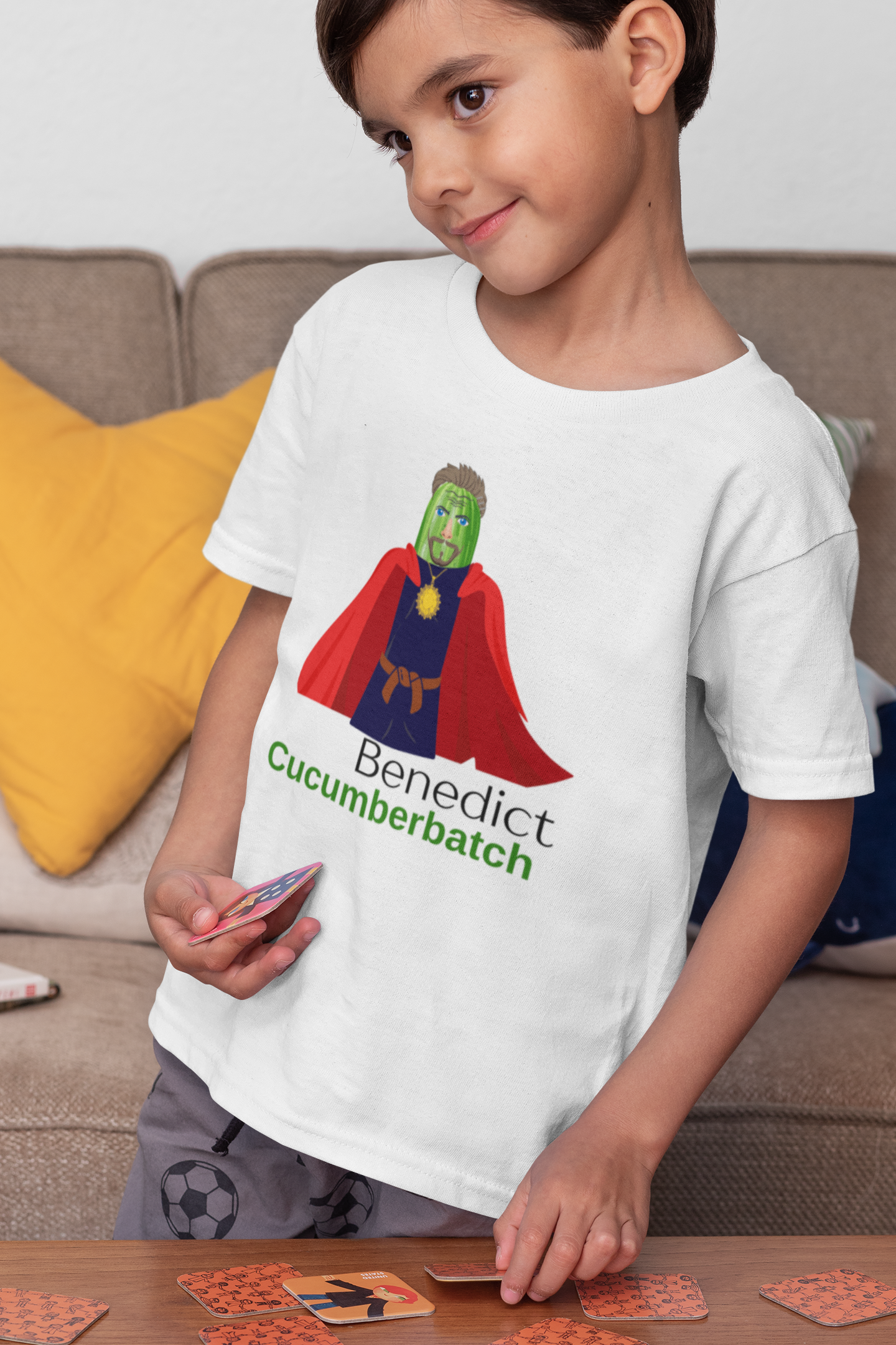 Benedict Cucumberbatch Short Sleeve T-shirt
