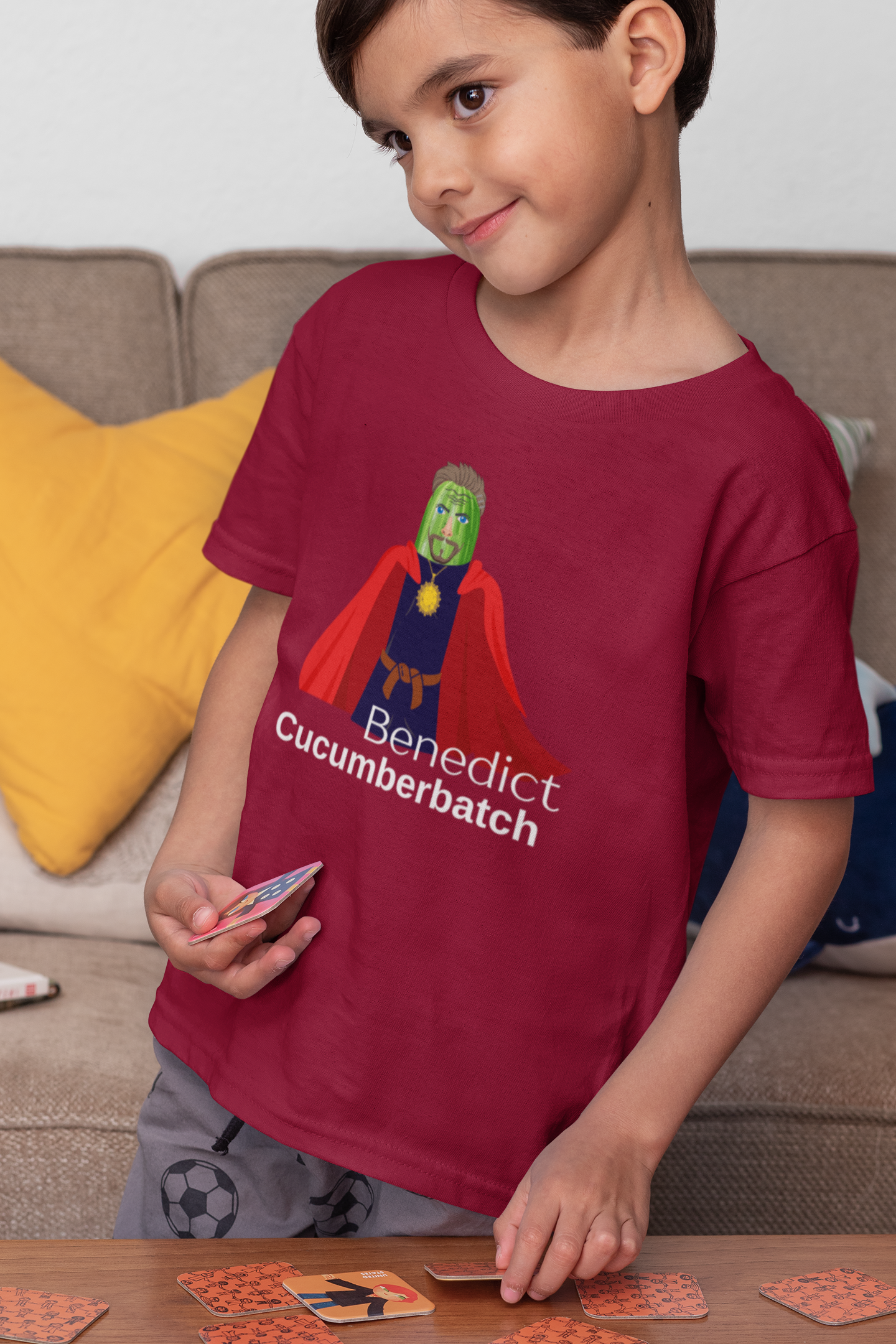 Benedict Cucumberbatch Short Sleeve T-shirt