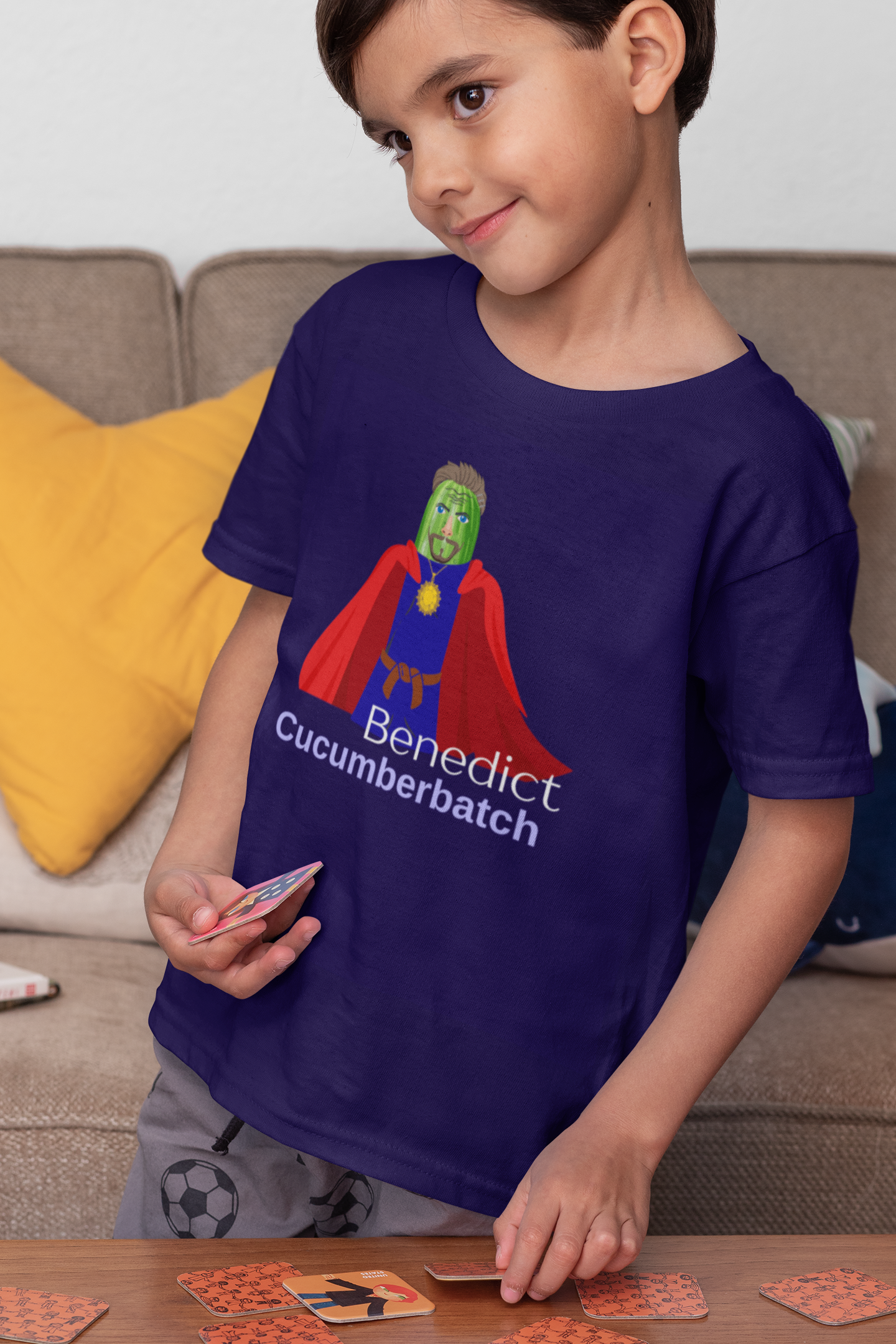 Benedict Cucumberbatch Short Sleeve T-shirt