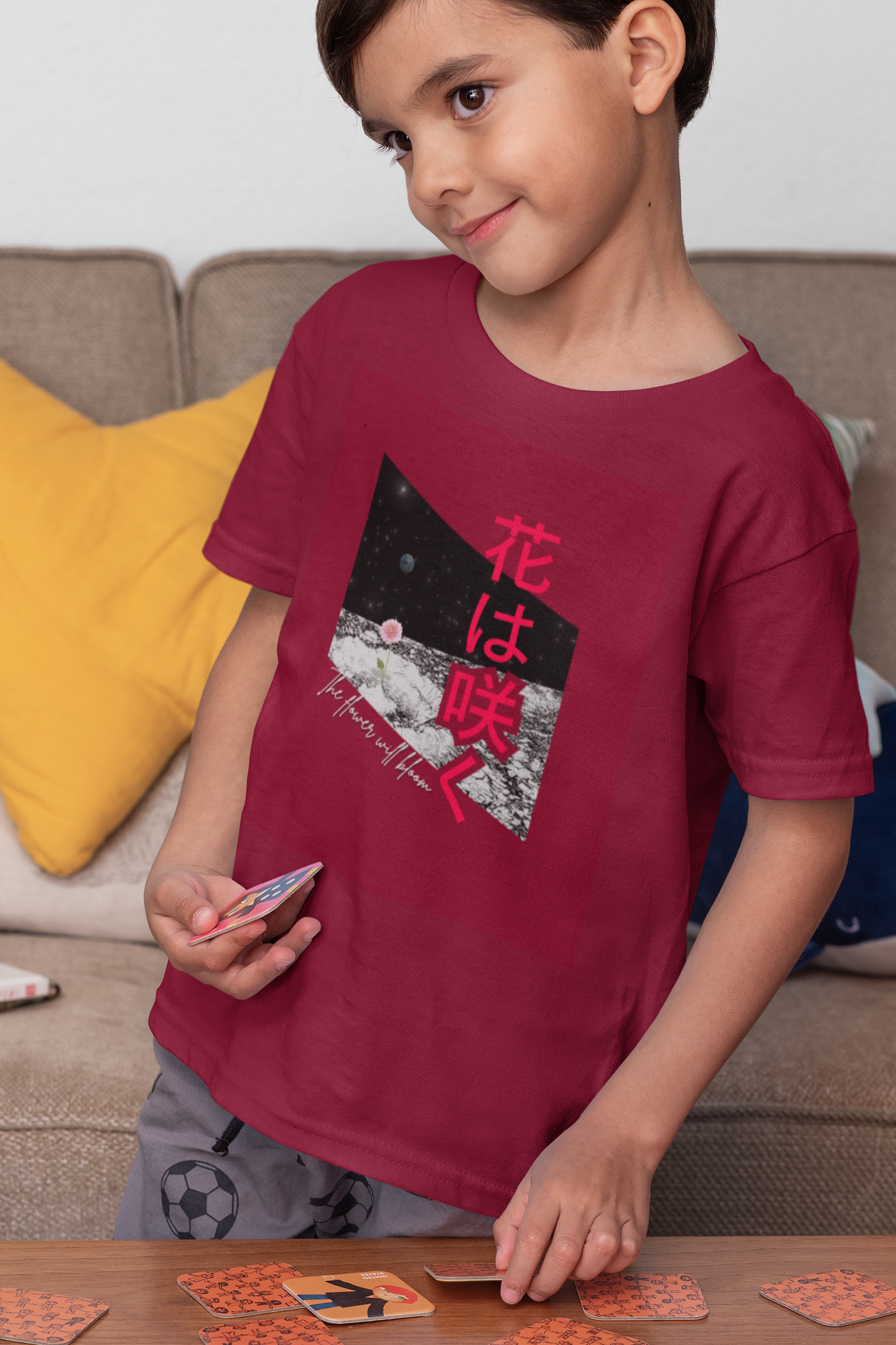 花は咲く The Flowers Will Bloom Short Sleeve T-shirt