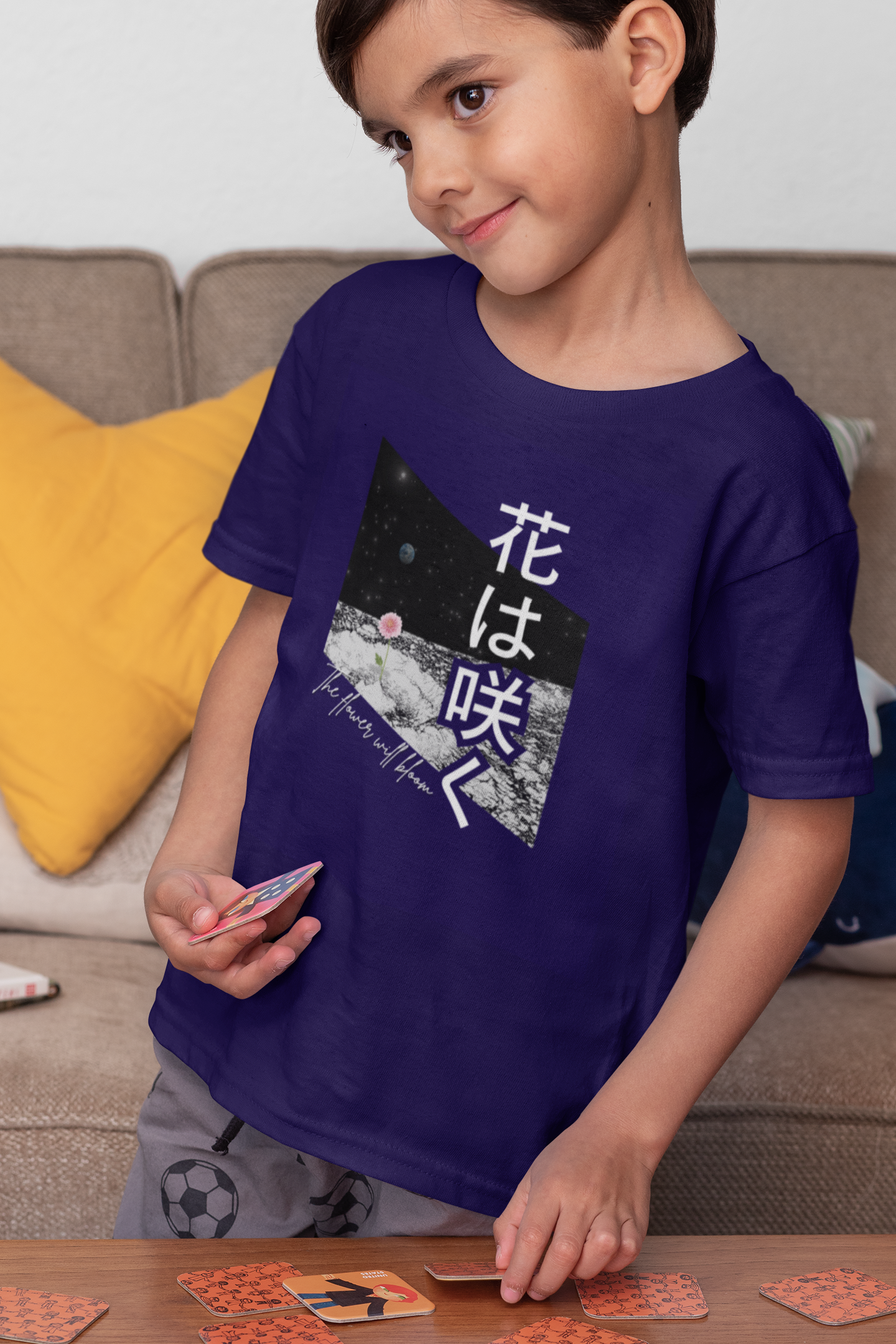 花は咲く The Flowers Will Bloom Short Sleeve T-shirt