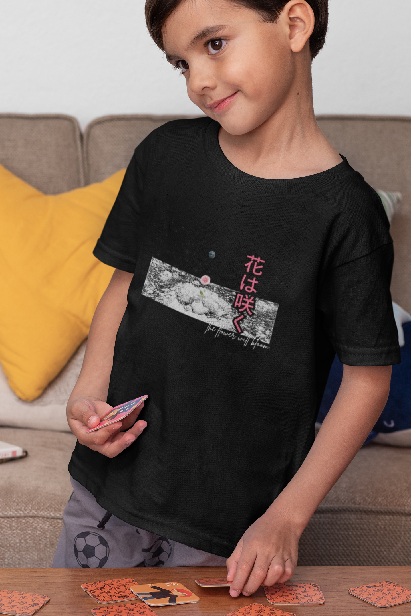 花は咲く The Flowers Will Bloom Short Sleeve T-shirt