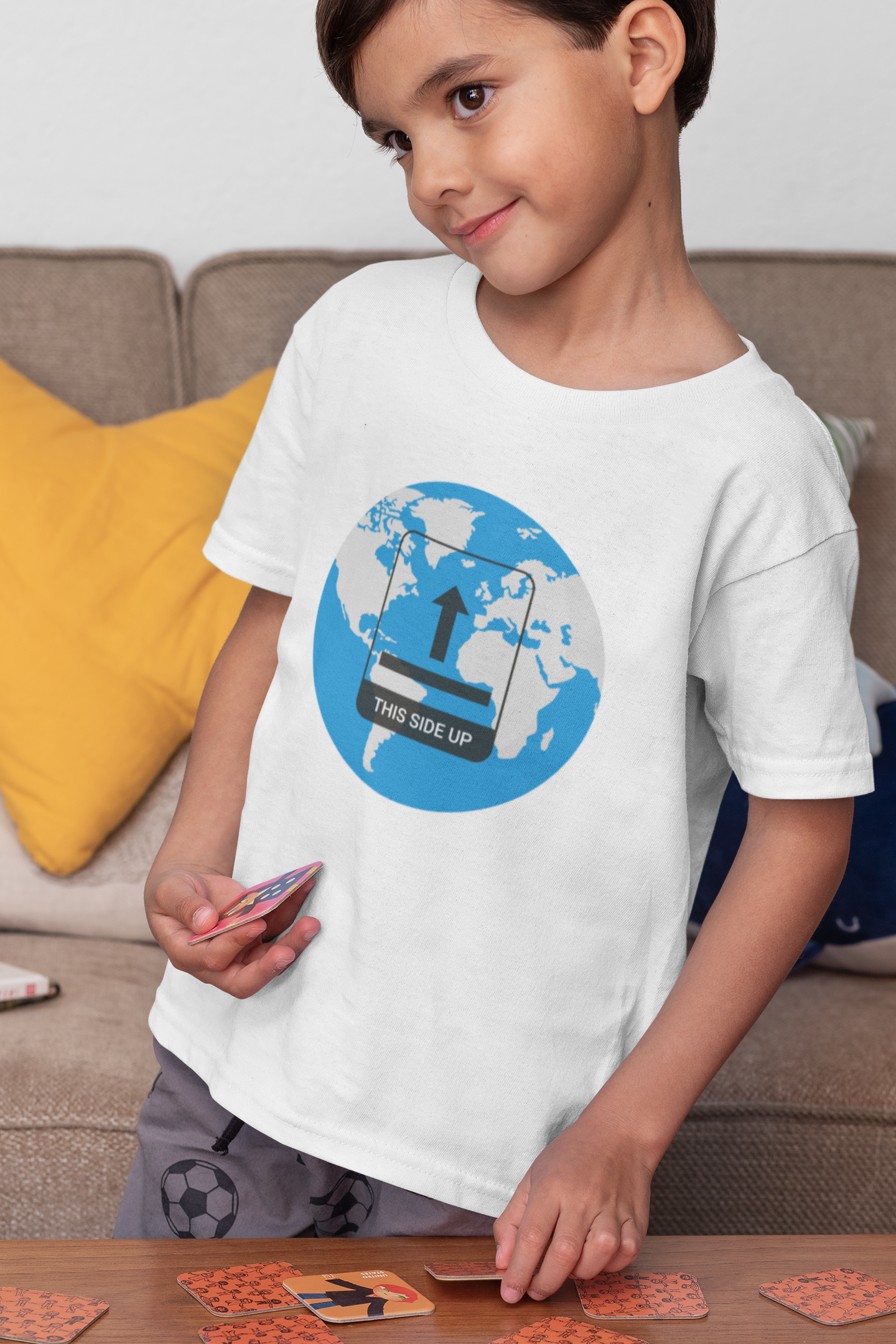 Earth, Handle With Care Short Sleeve T-shirt