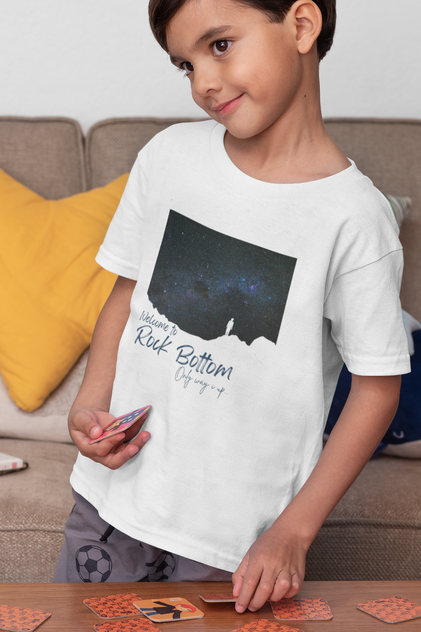Welcome to Rock Bottom Short Sleeve T-shirt