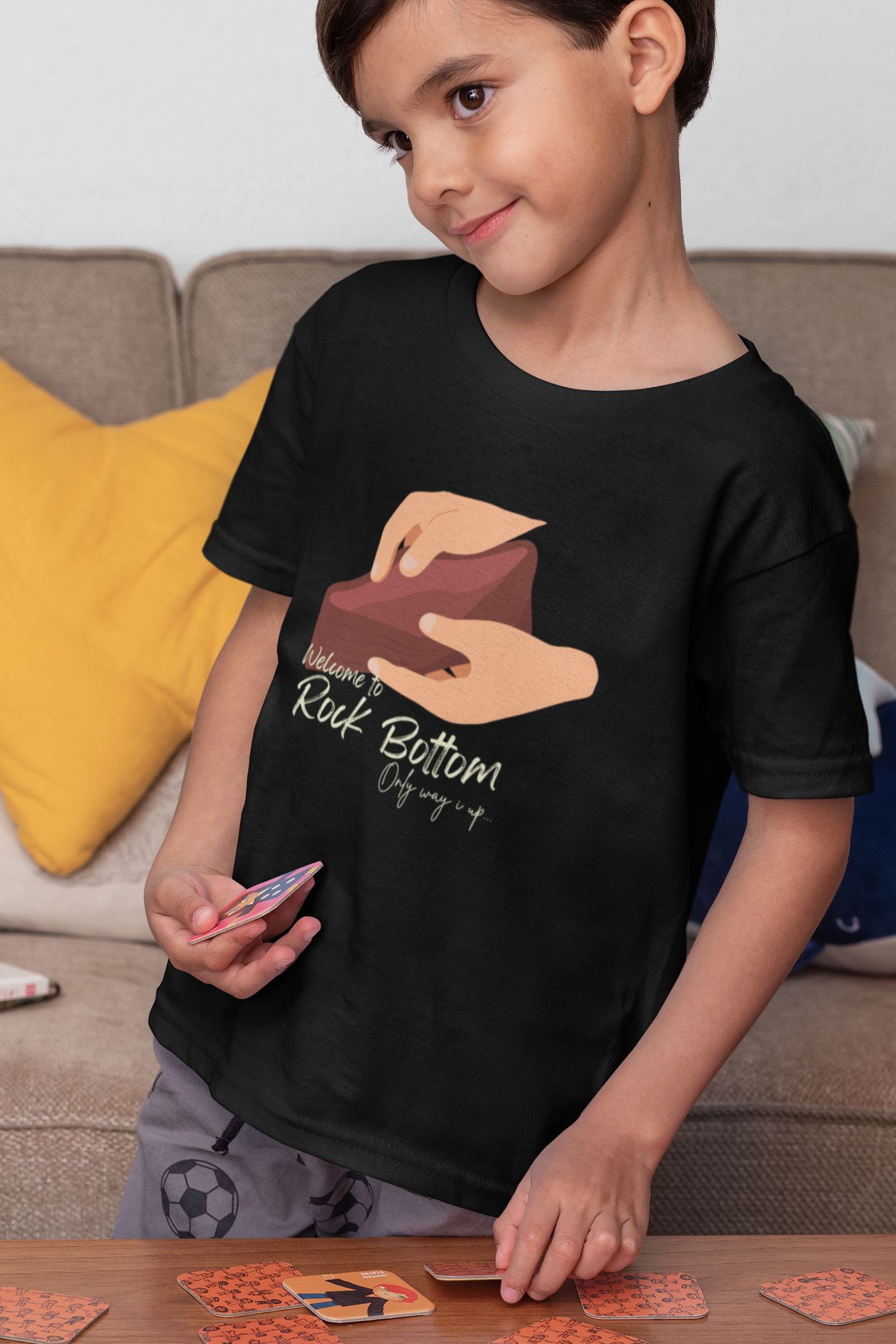 Welcome to Rock Bottom Short Sleeve T-shirt