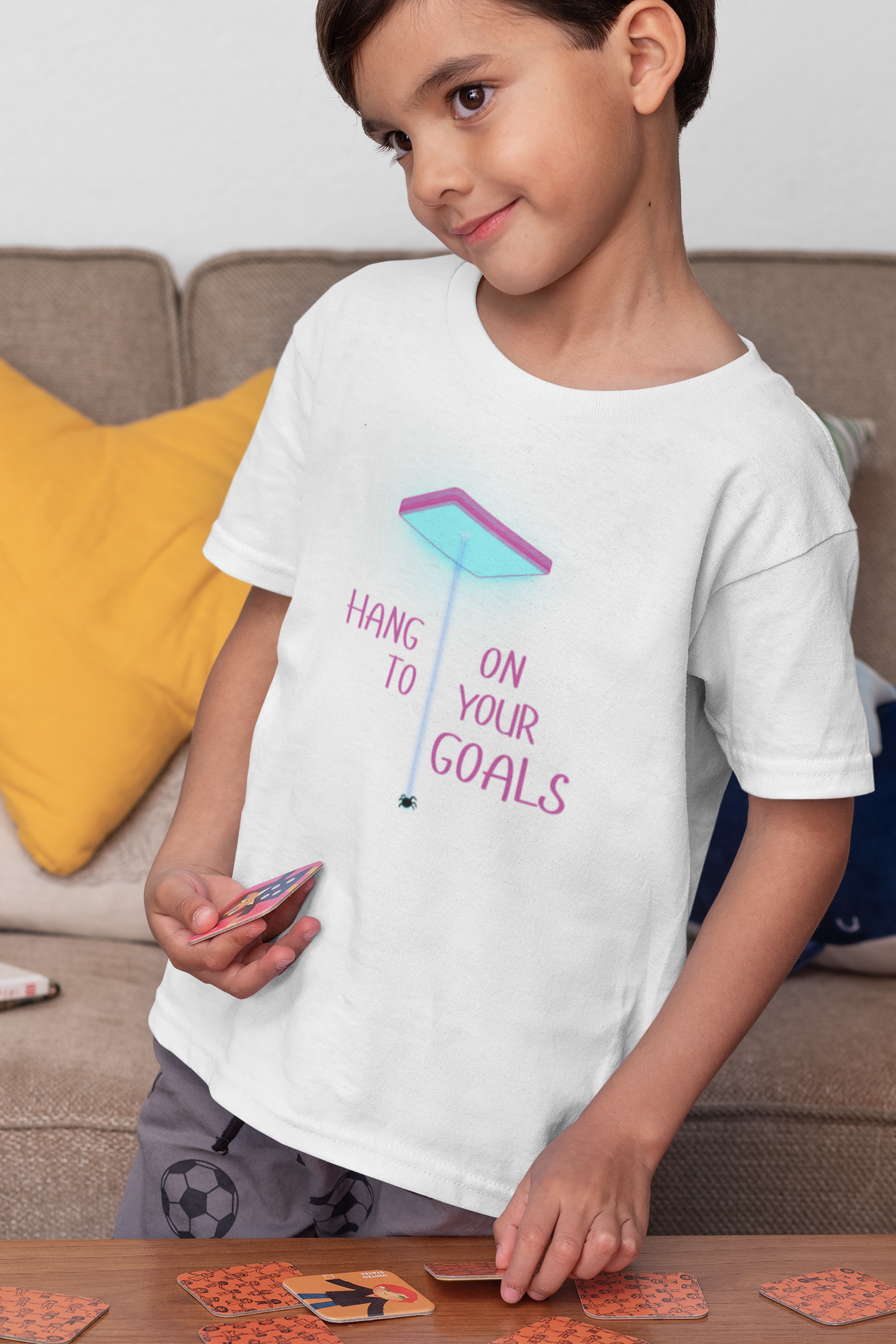 Hang On To Your Goals Short Sleeve T-shirt