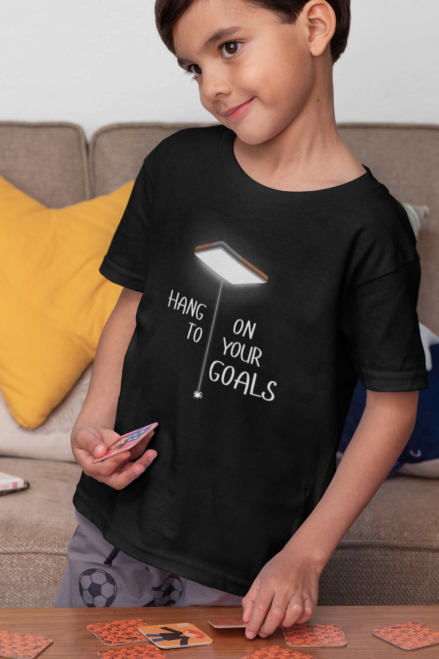 Hang On To Your Goals Short Sleeve T-shirt