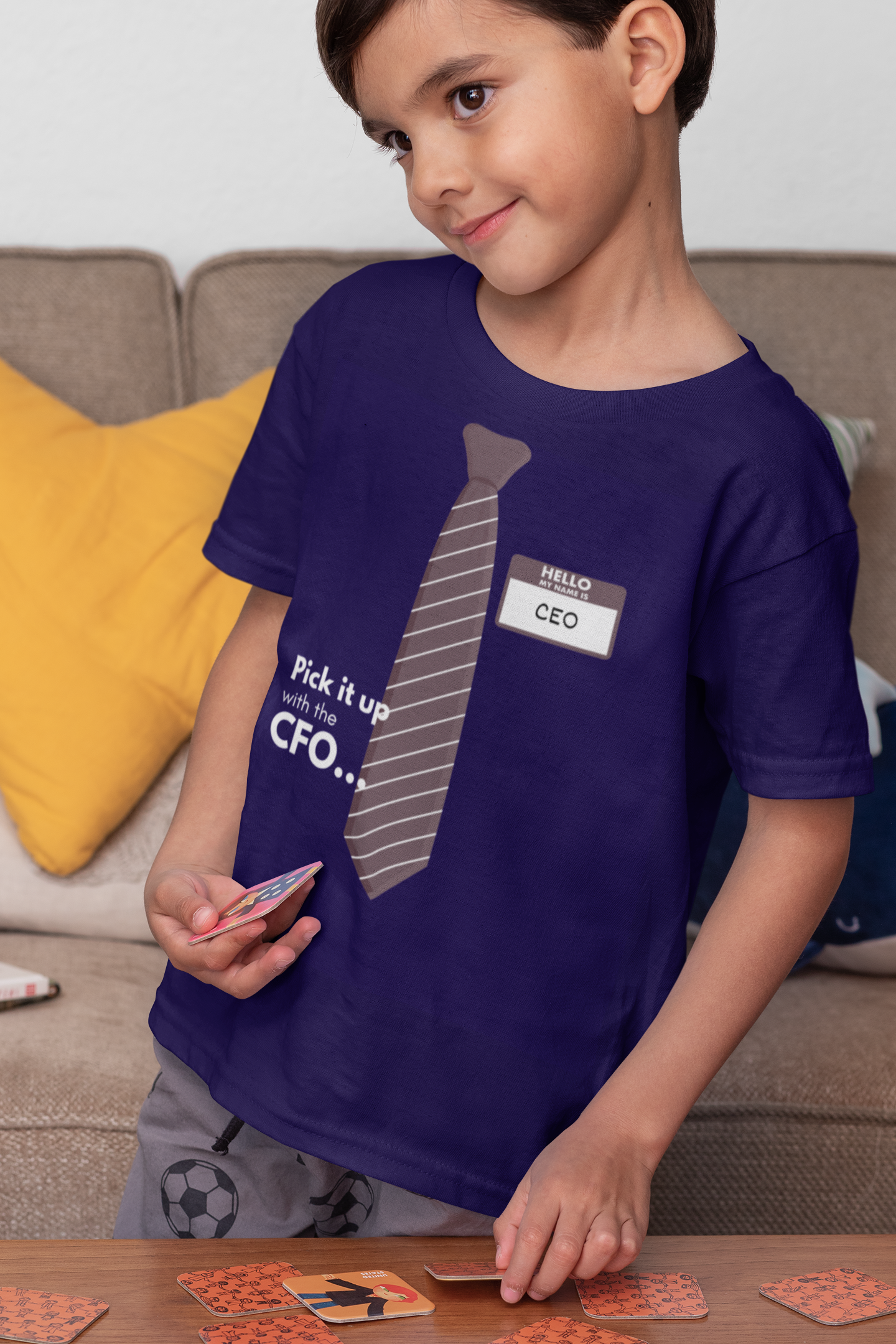Hello My Name Is CEO Short Sleeve T-shirt