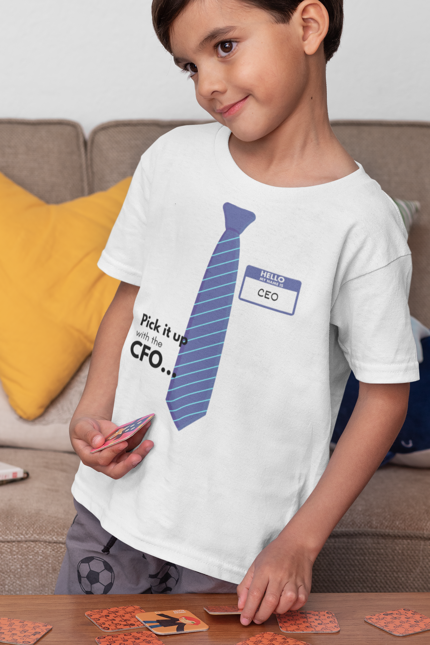 Hello My Name Is CEO Short Sleeve T-shirt