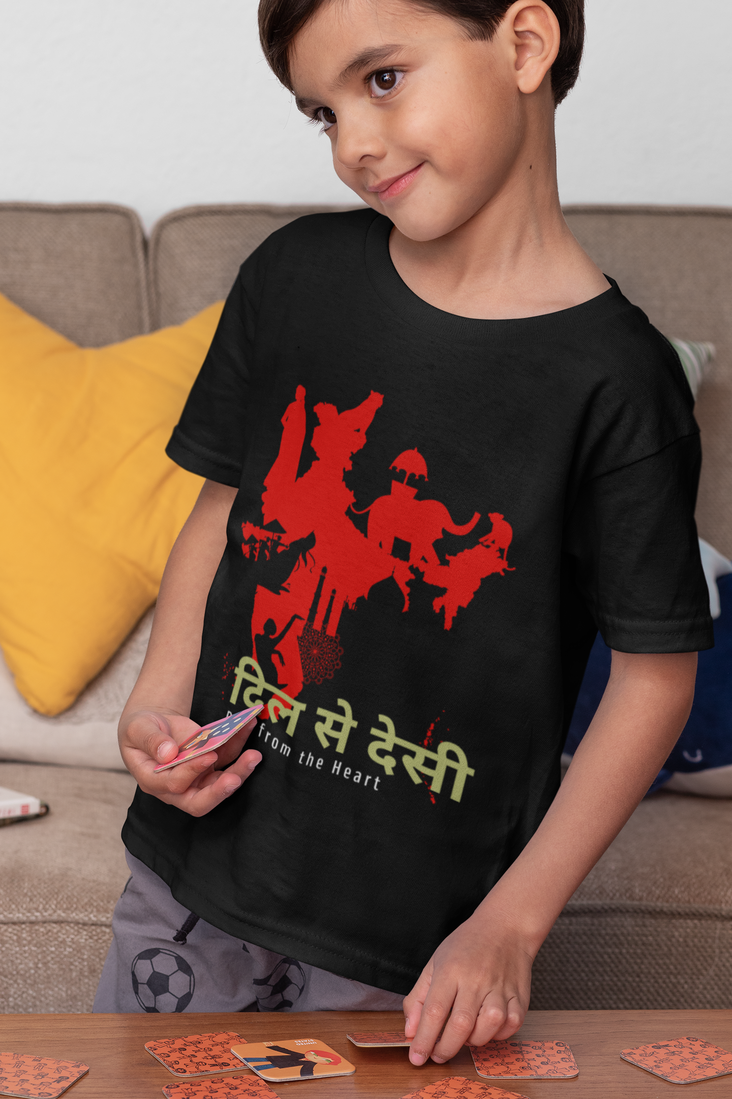 Desi from the Heart Short Sleeve T-shirt