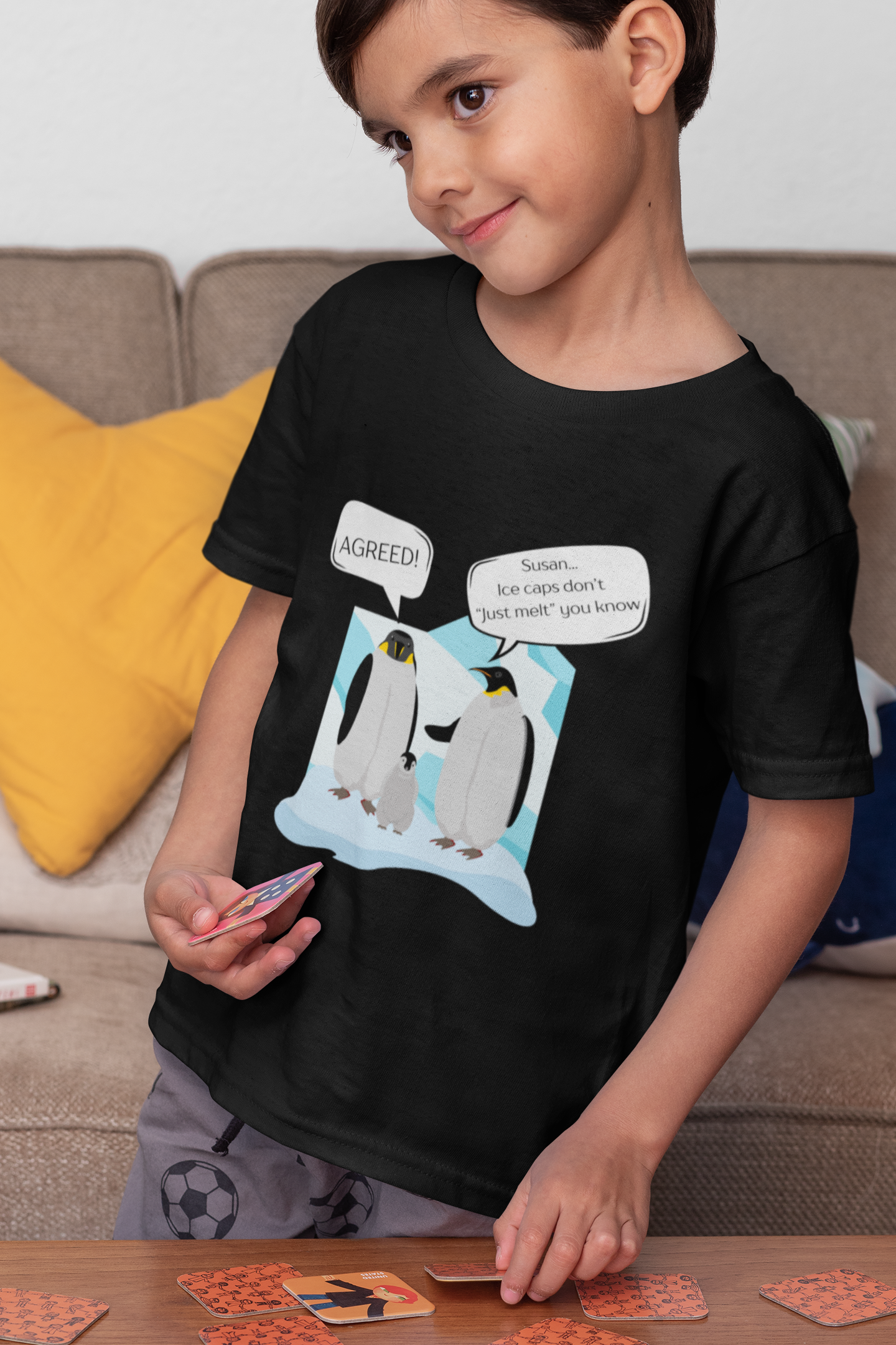 Ice Caps Don't Just Melt Short Sleeve T-shirt