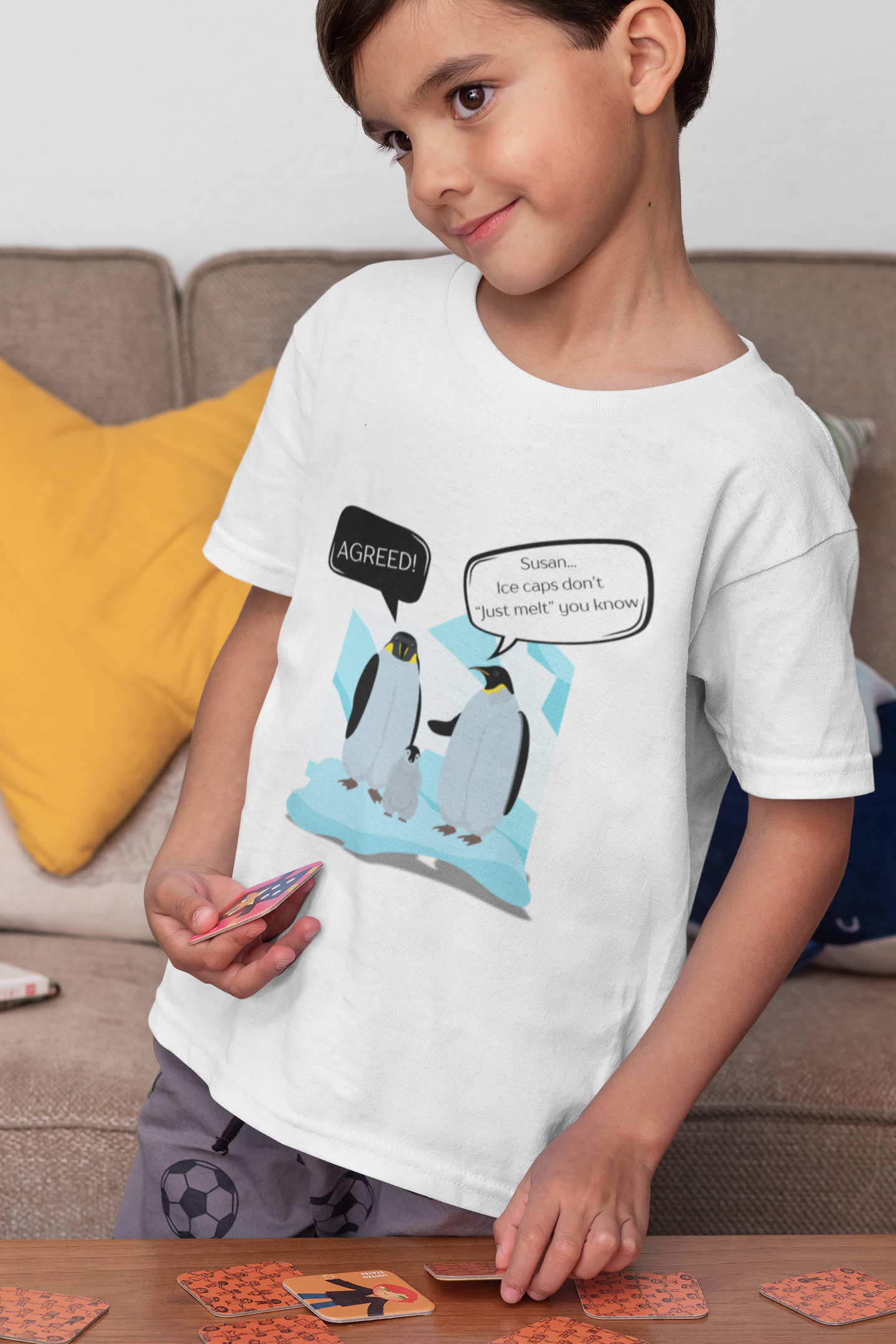 Ice Caps Don't Just Melt Short Sleeve T-shirt