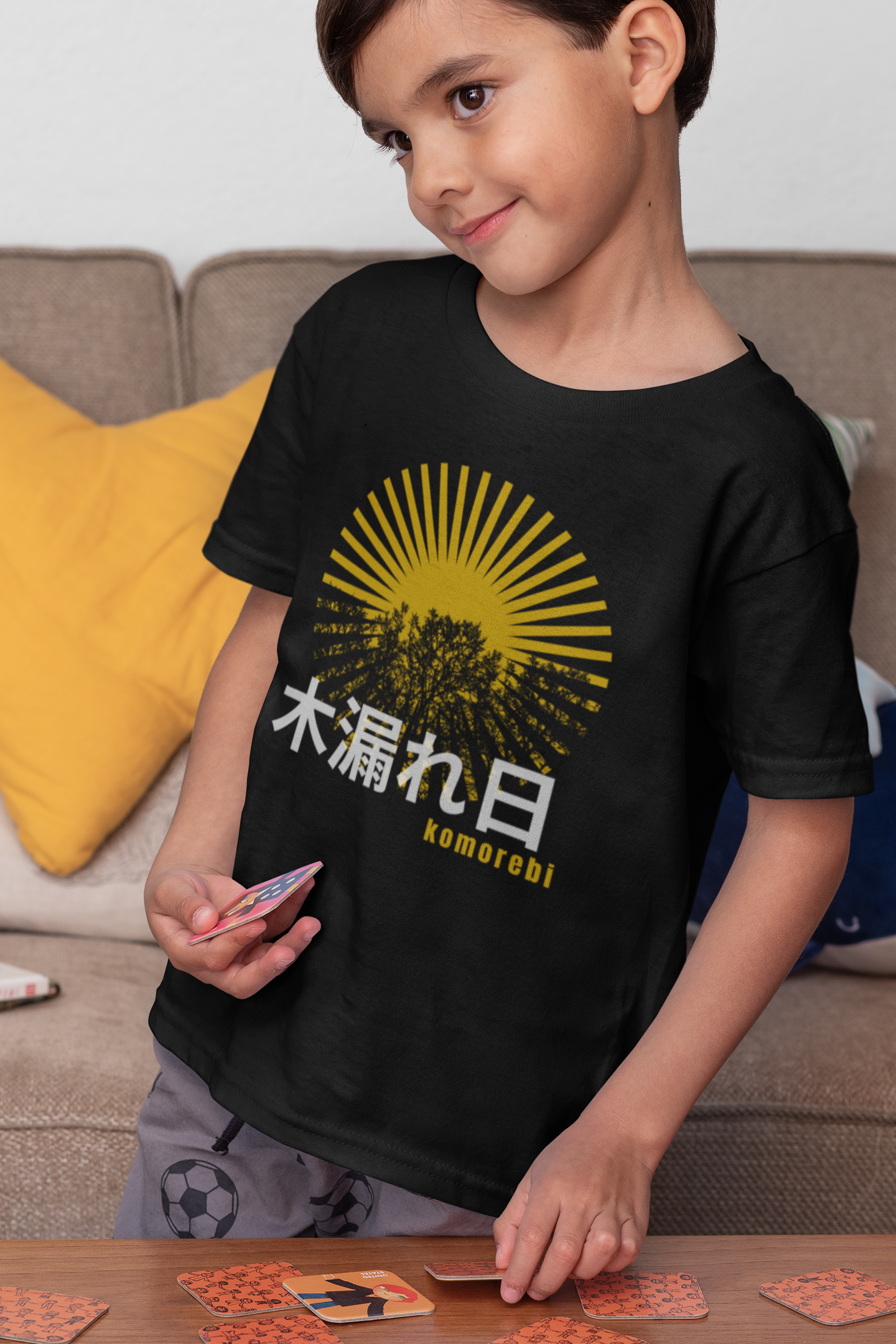 木漏れ日 Sunlight Filtering through Trees Short Sleeve T-shirt