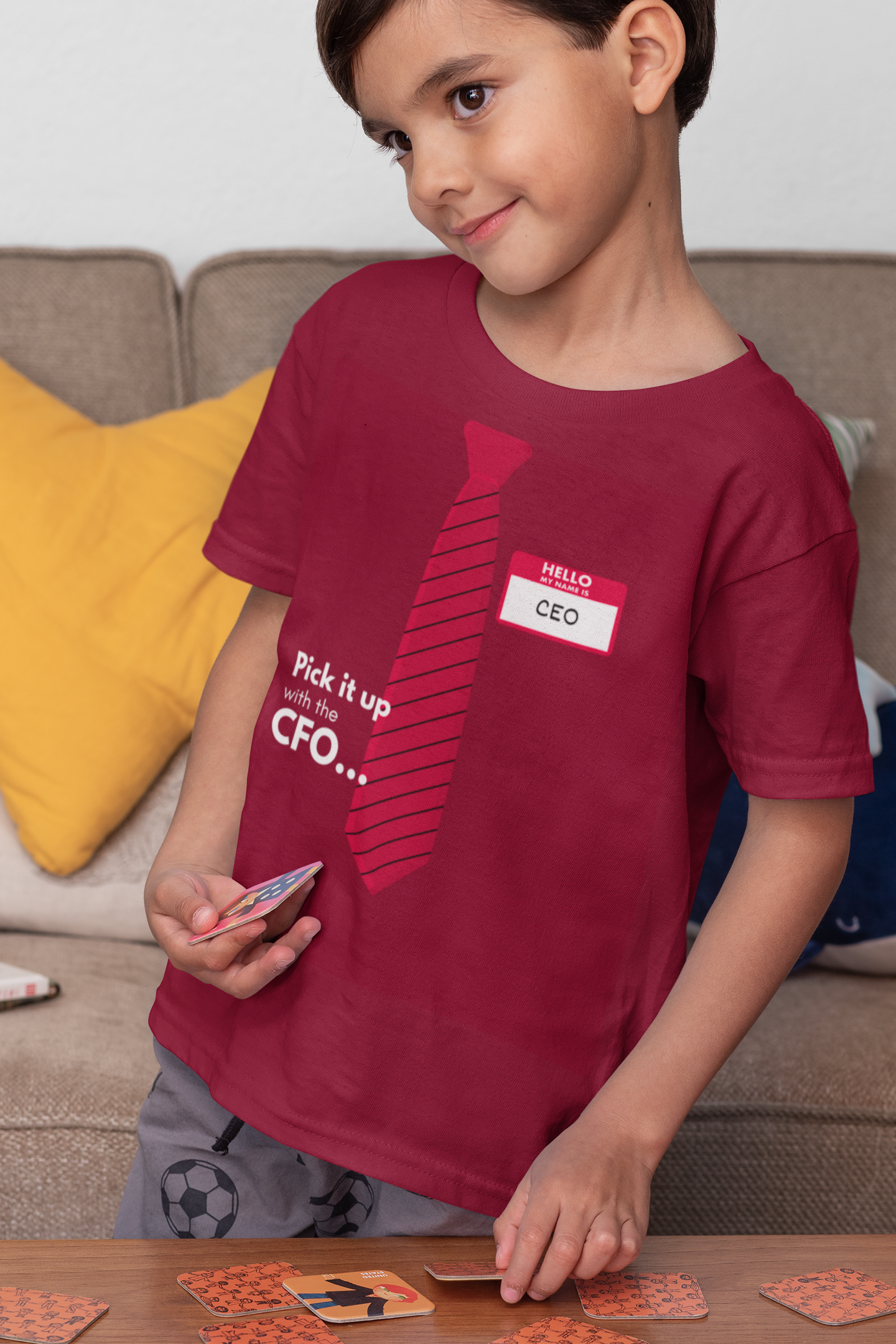 Hello My Name Is CEO Short Sleeve T-shirt