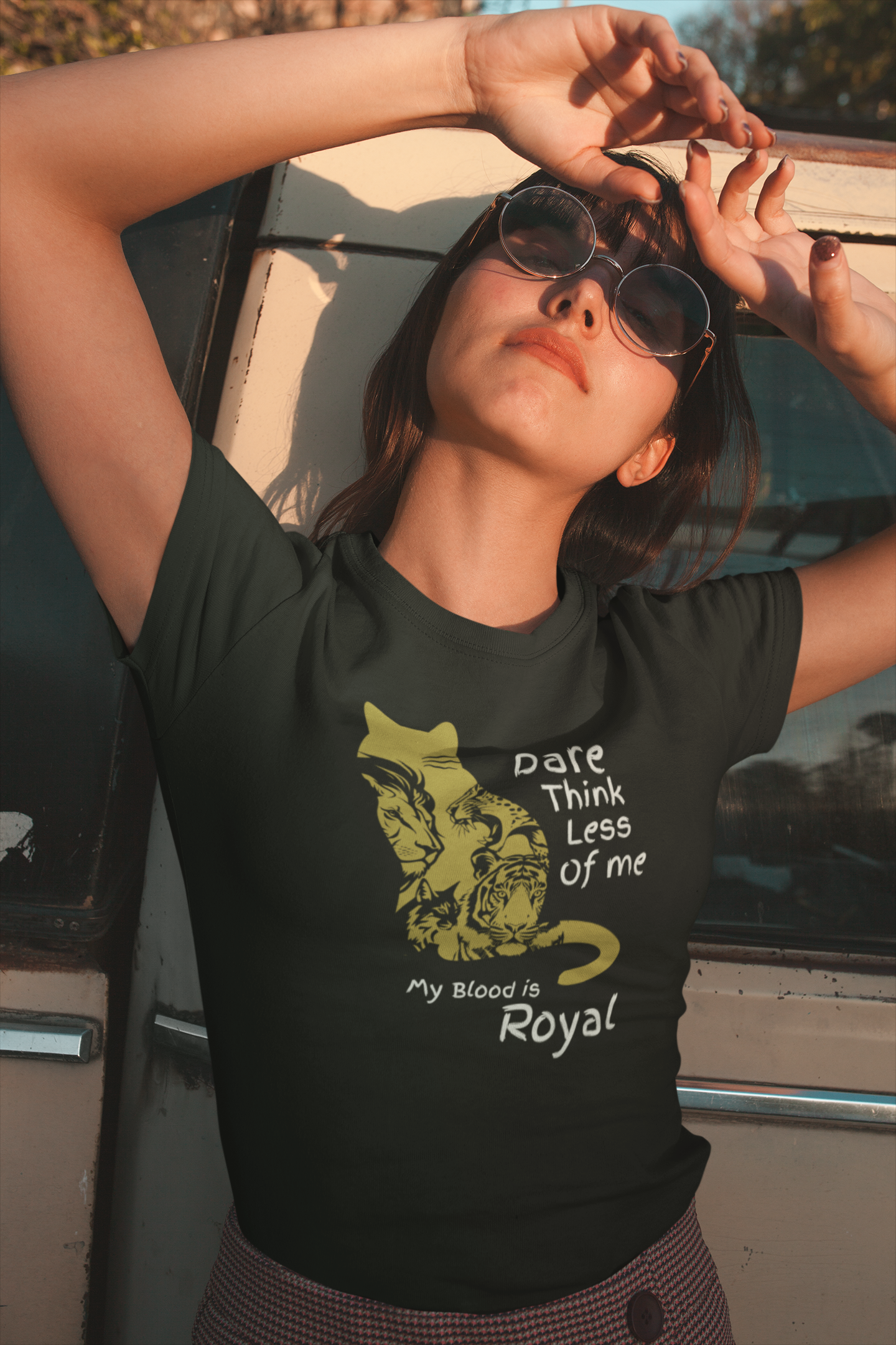 Dare Think Less of Me Short Sleeve T-shirt