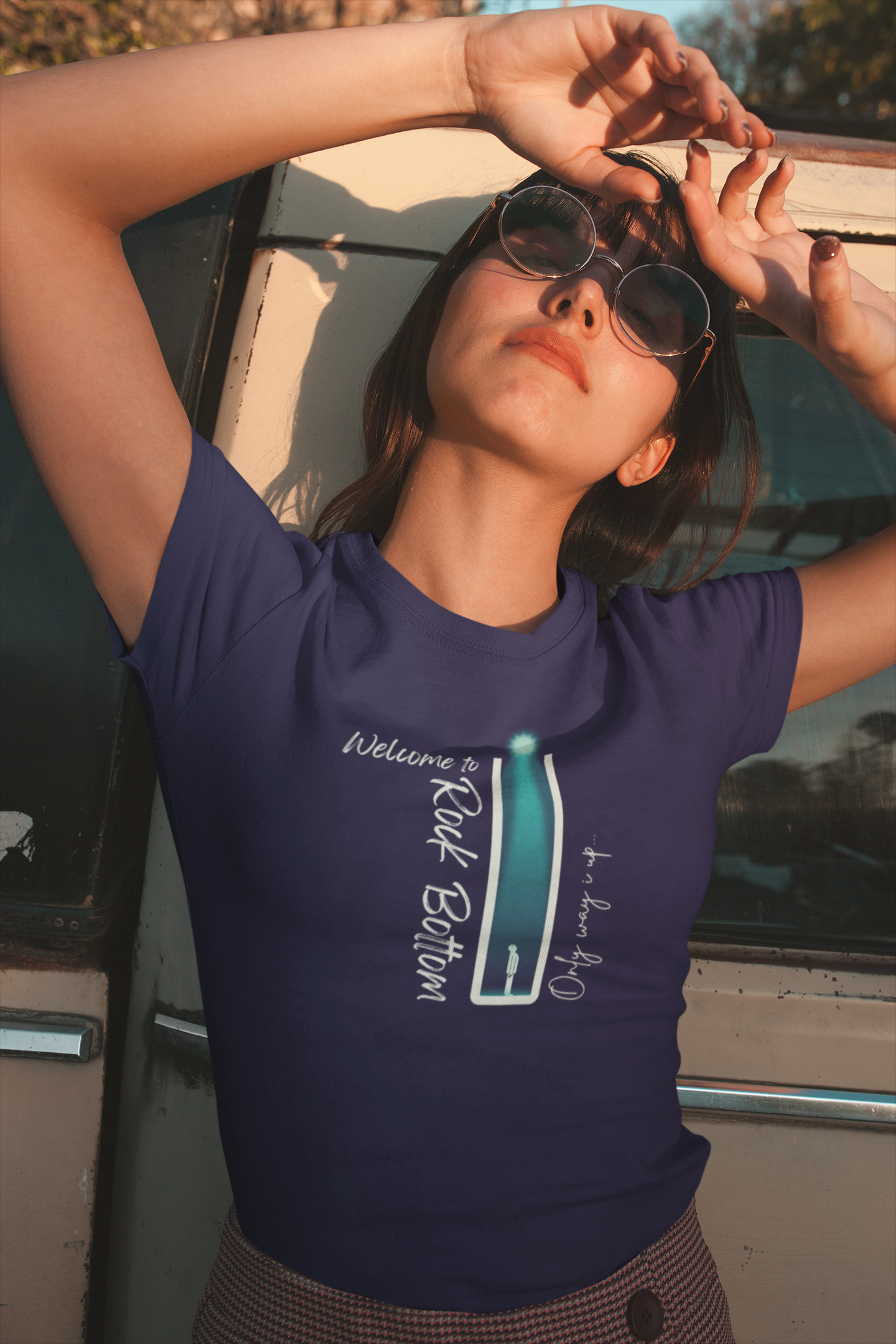 Welcome to Rock Bottom Short Sleeve T-shirt