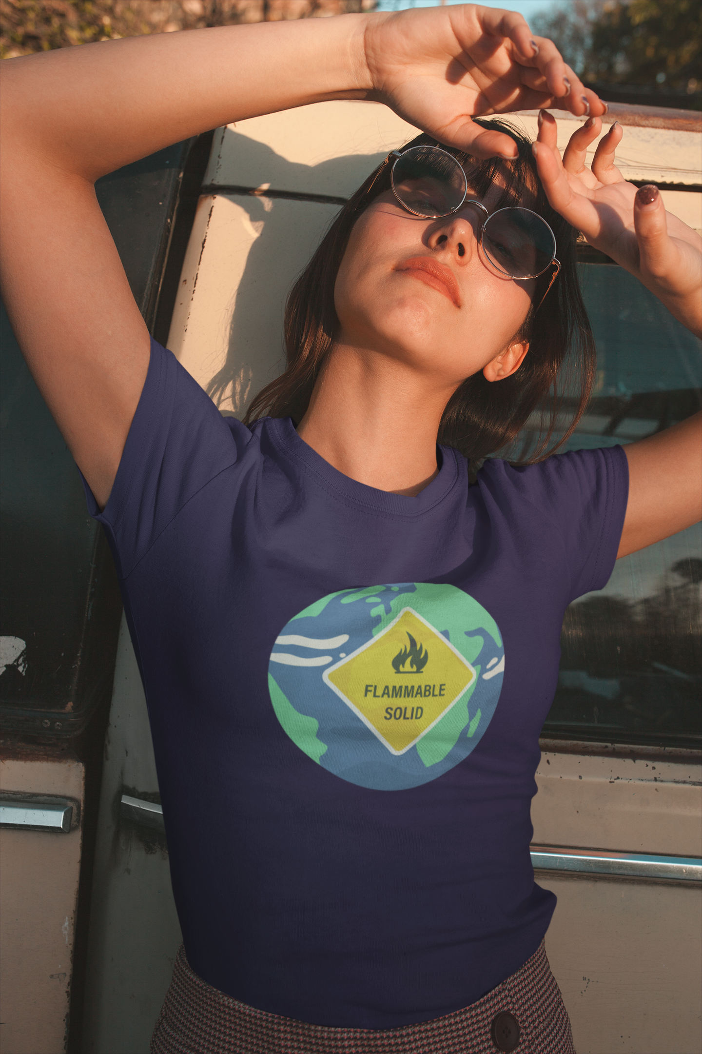 Earth, Handle With Care Short Sleeve T-shirt