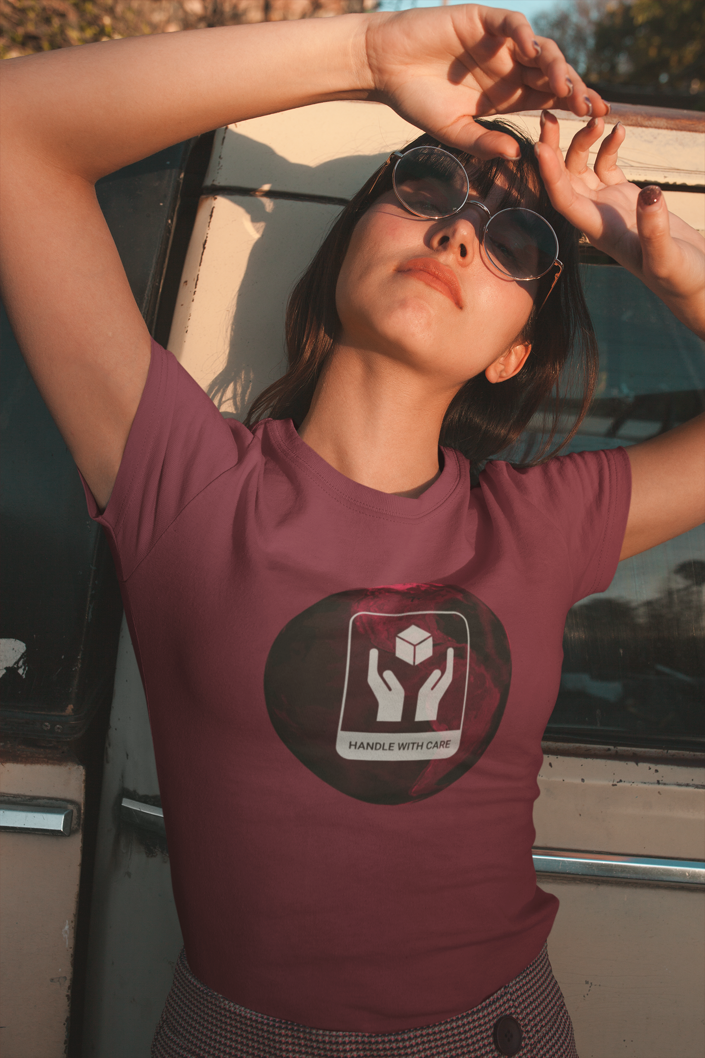 Earth, Handle With Care Short Sleeve T-shirt