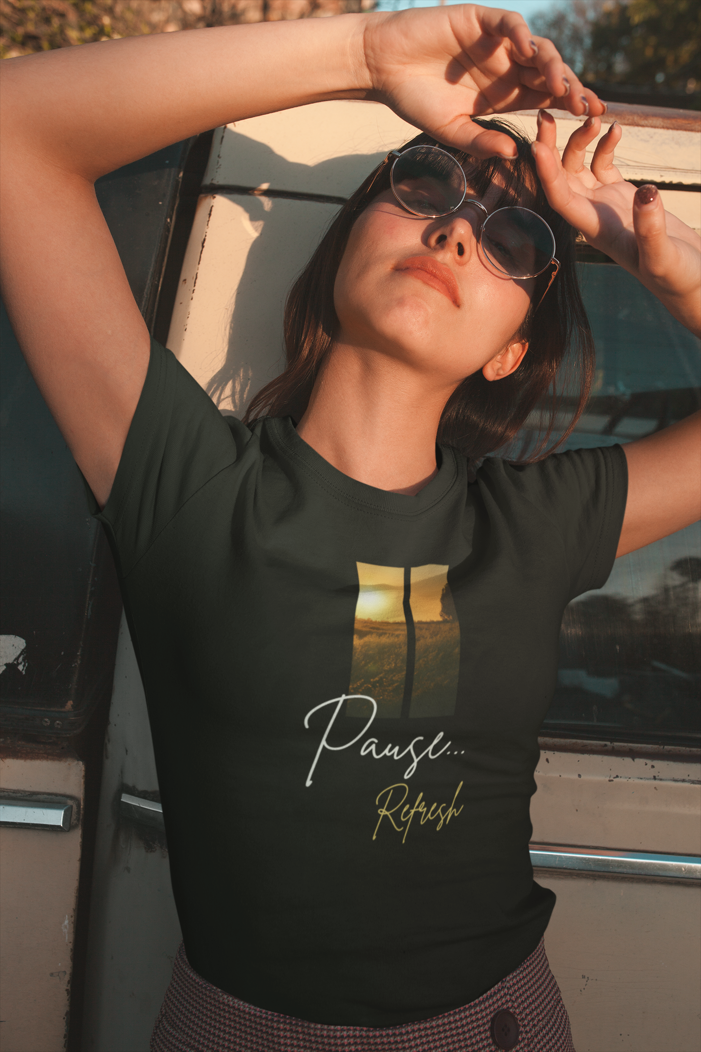 Pause Refresh Short Sleeve T-shirt