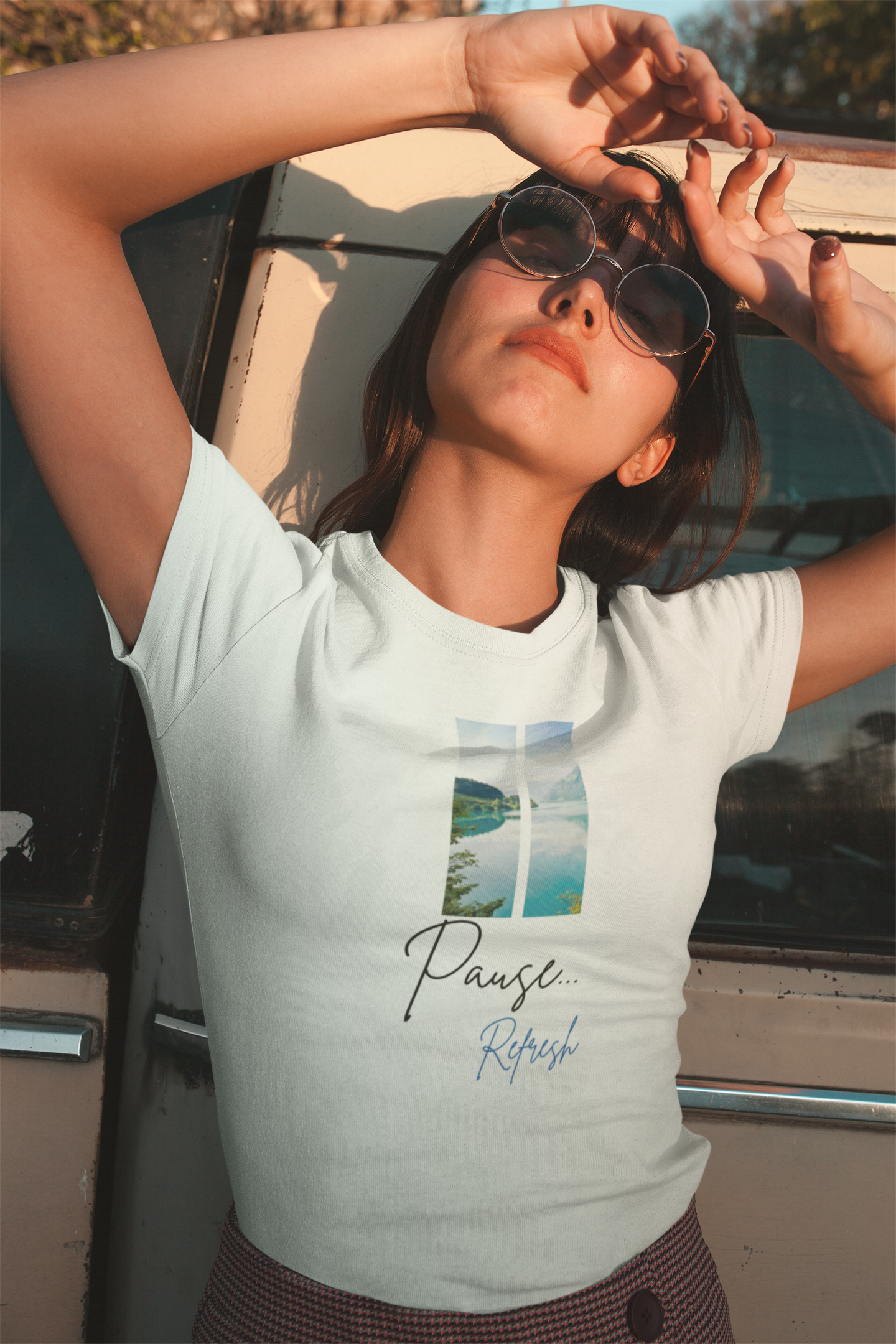 Pause Refresh Short Sleeve T-shirt