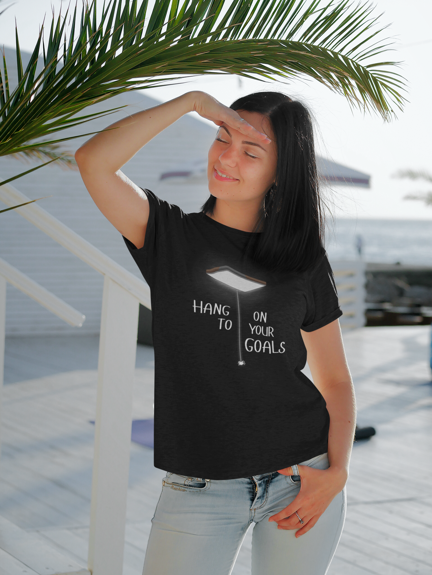 Hang On To Your Goals Short Sleeve T-shirt