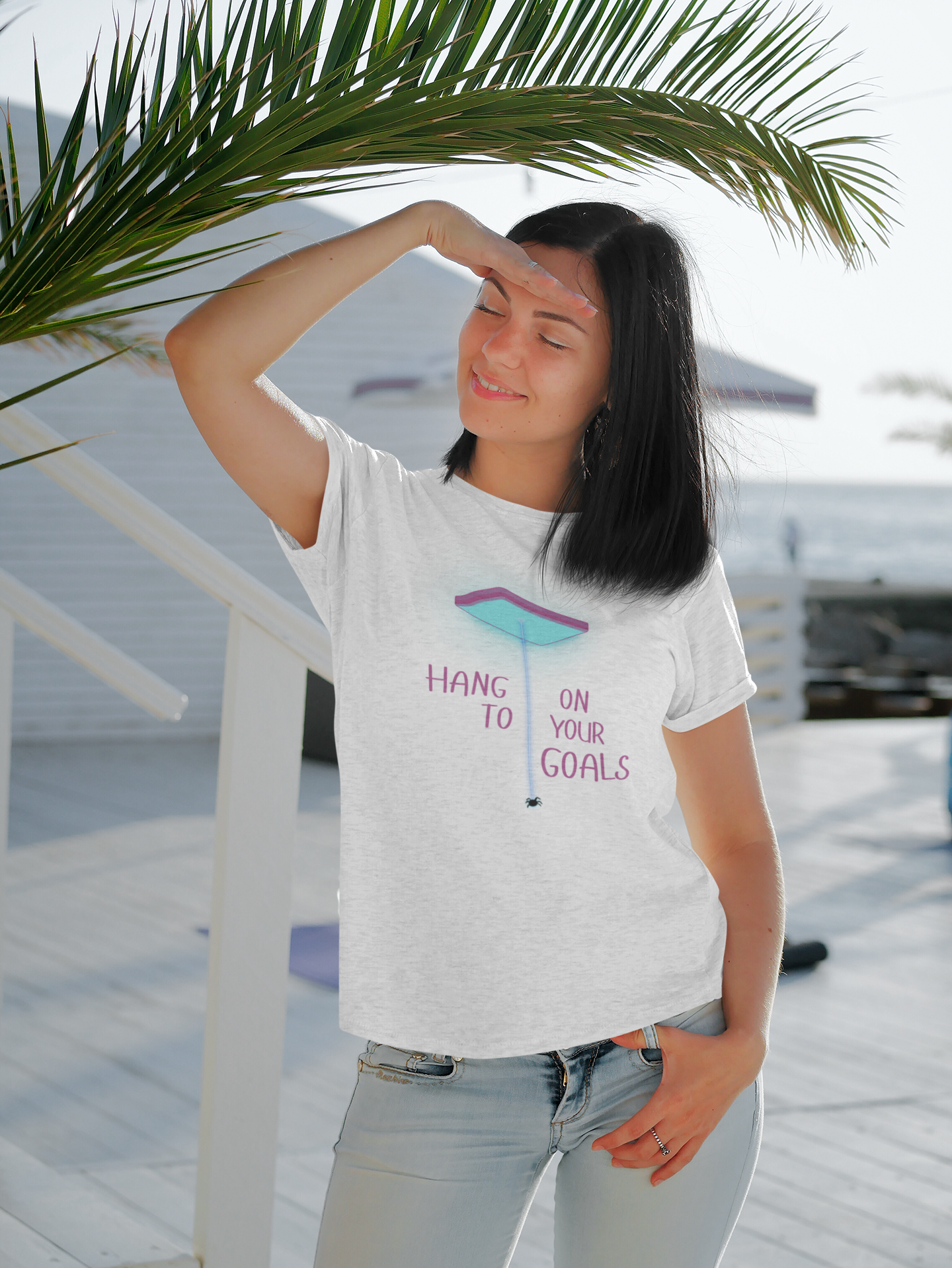 Hang On To Your Goals Short Sleeve T-shirt