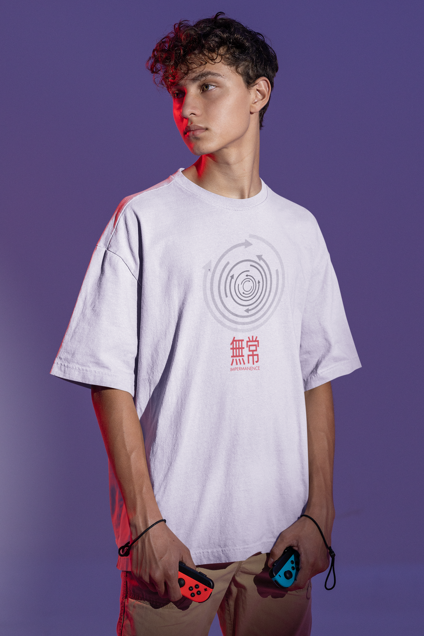 無常 Impermanence Oversize T-shirt