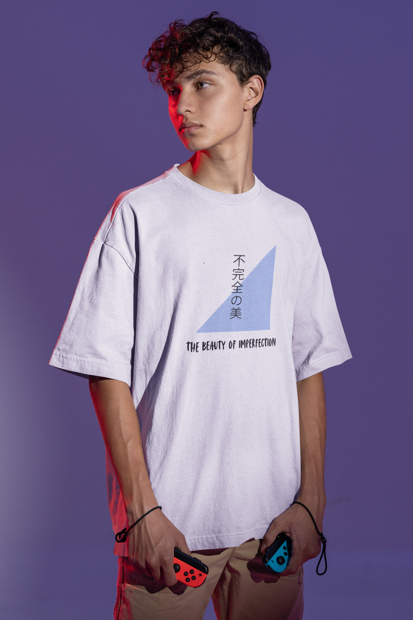 不完全の美 The Beauty of Imperfection Oversize T-shirt