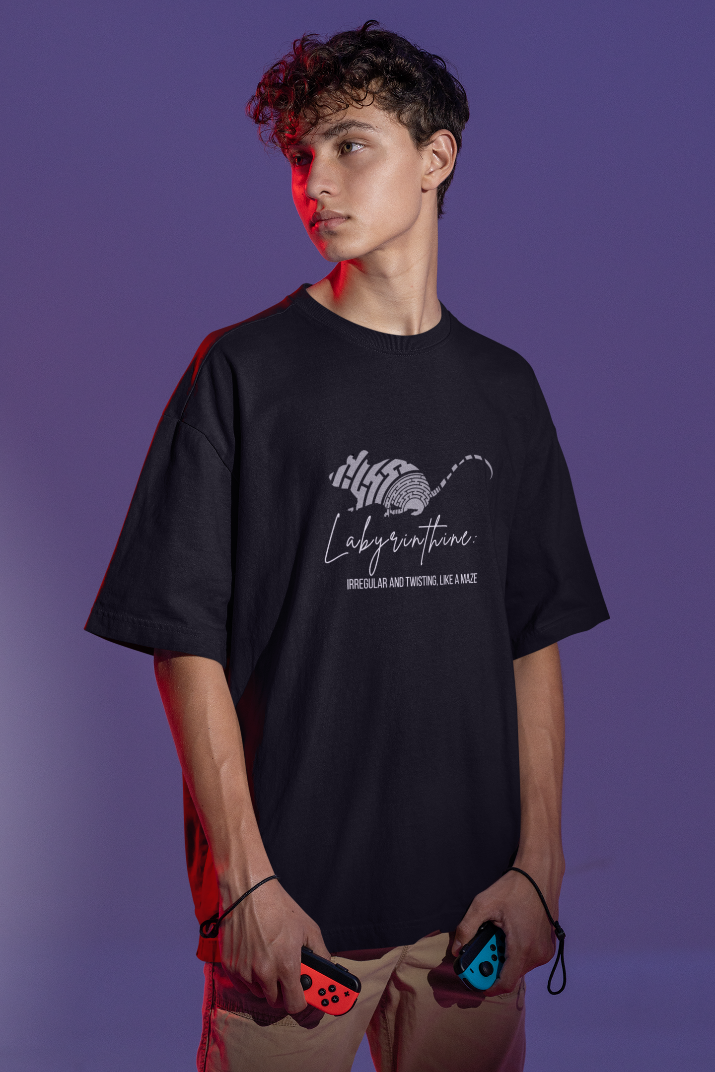 Labyrinthine Oversize T-shirt