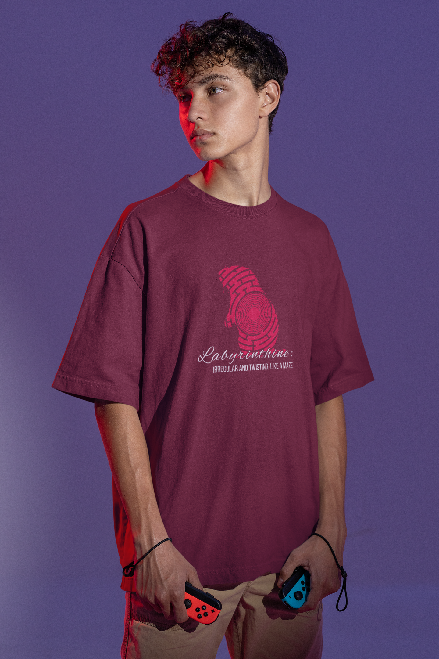 Labyrinthine Oversize T-shirt