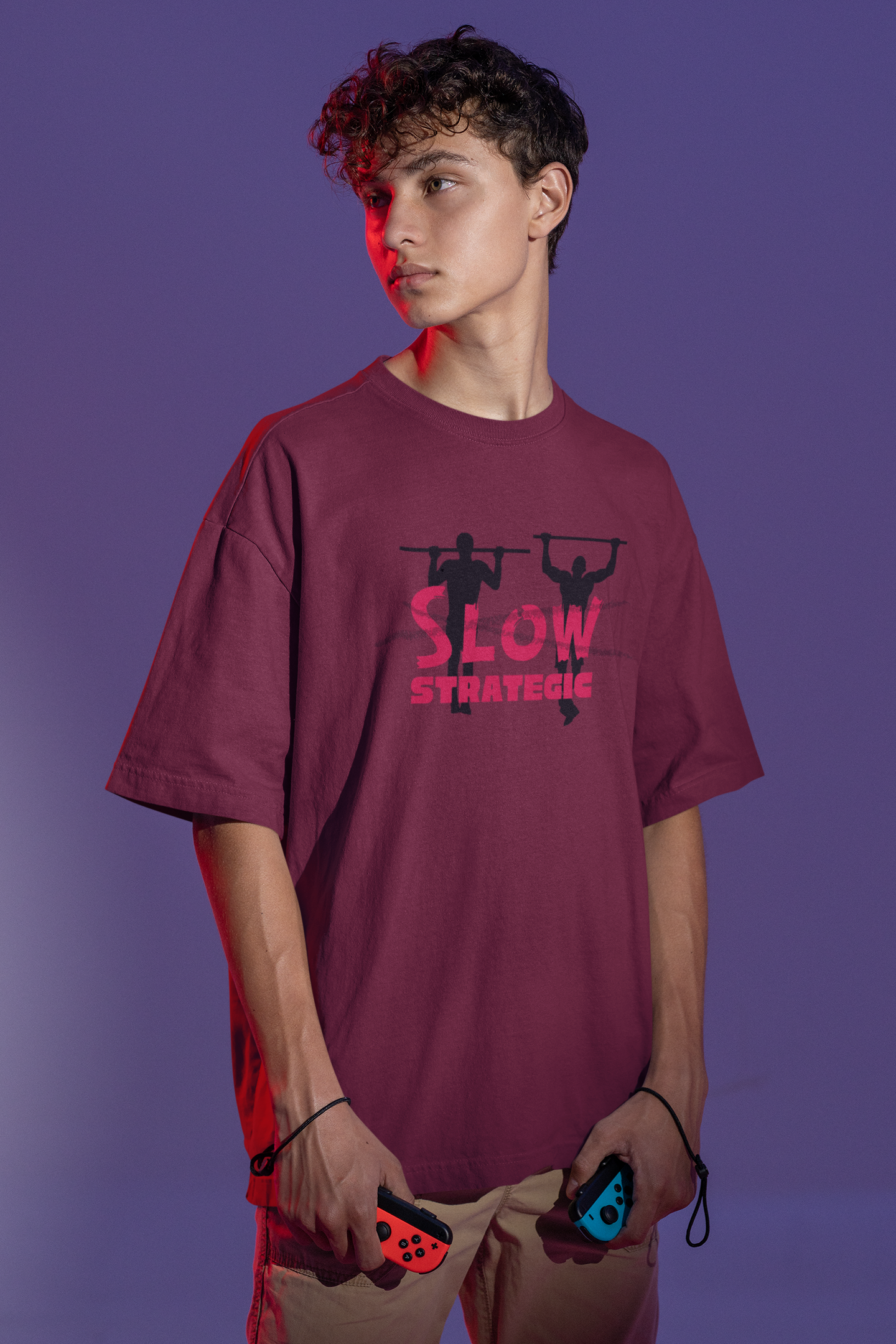 Not Lazy, Efficient Oversize T-shirt