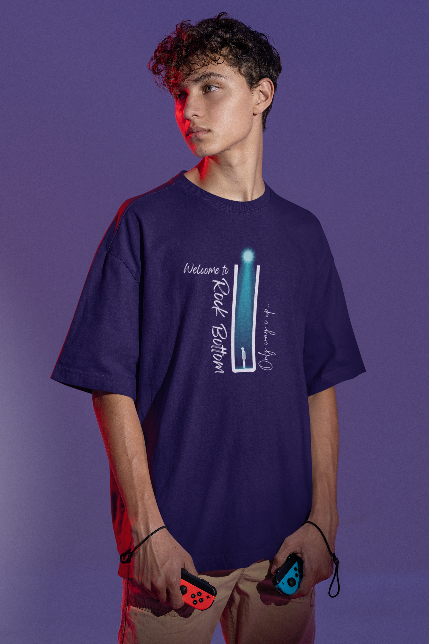 Welcome to Rock Bottom Oversize T-shirt