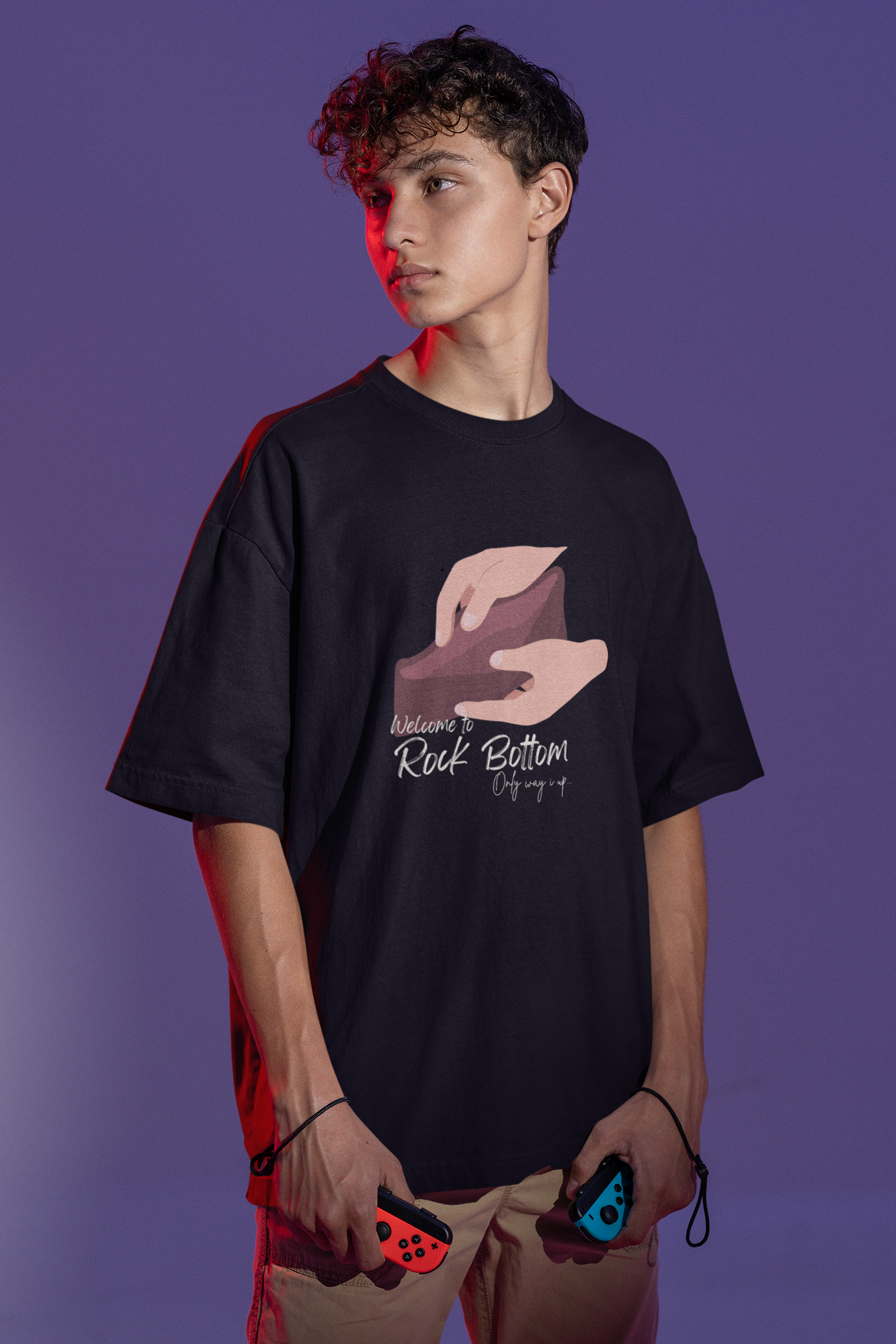 Welcome to Rock Bottom Oversize T-shirt