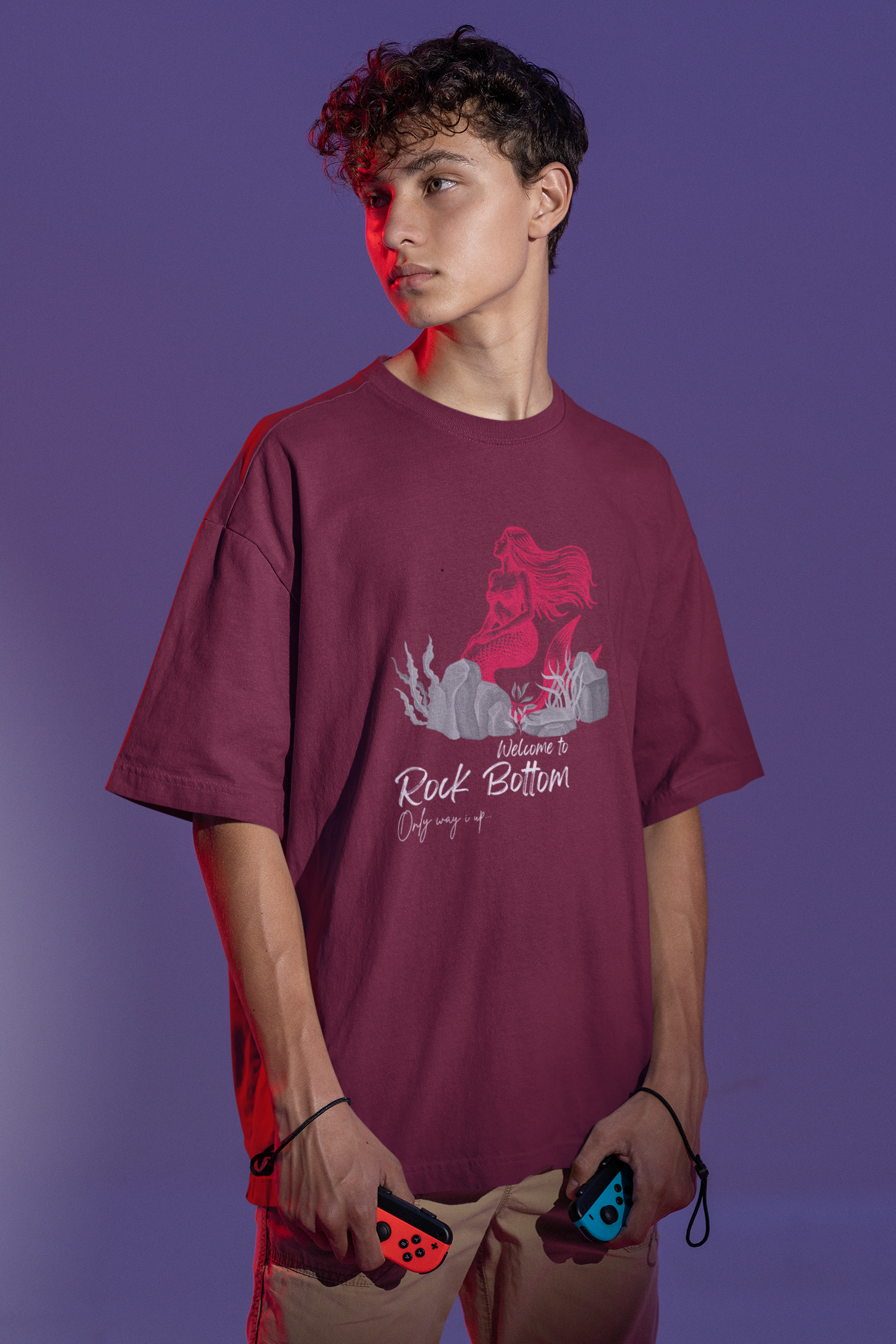 Welcome to Rock Bottom Oversize T-shirt