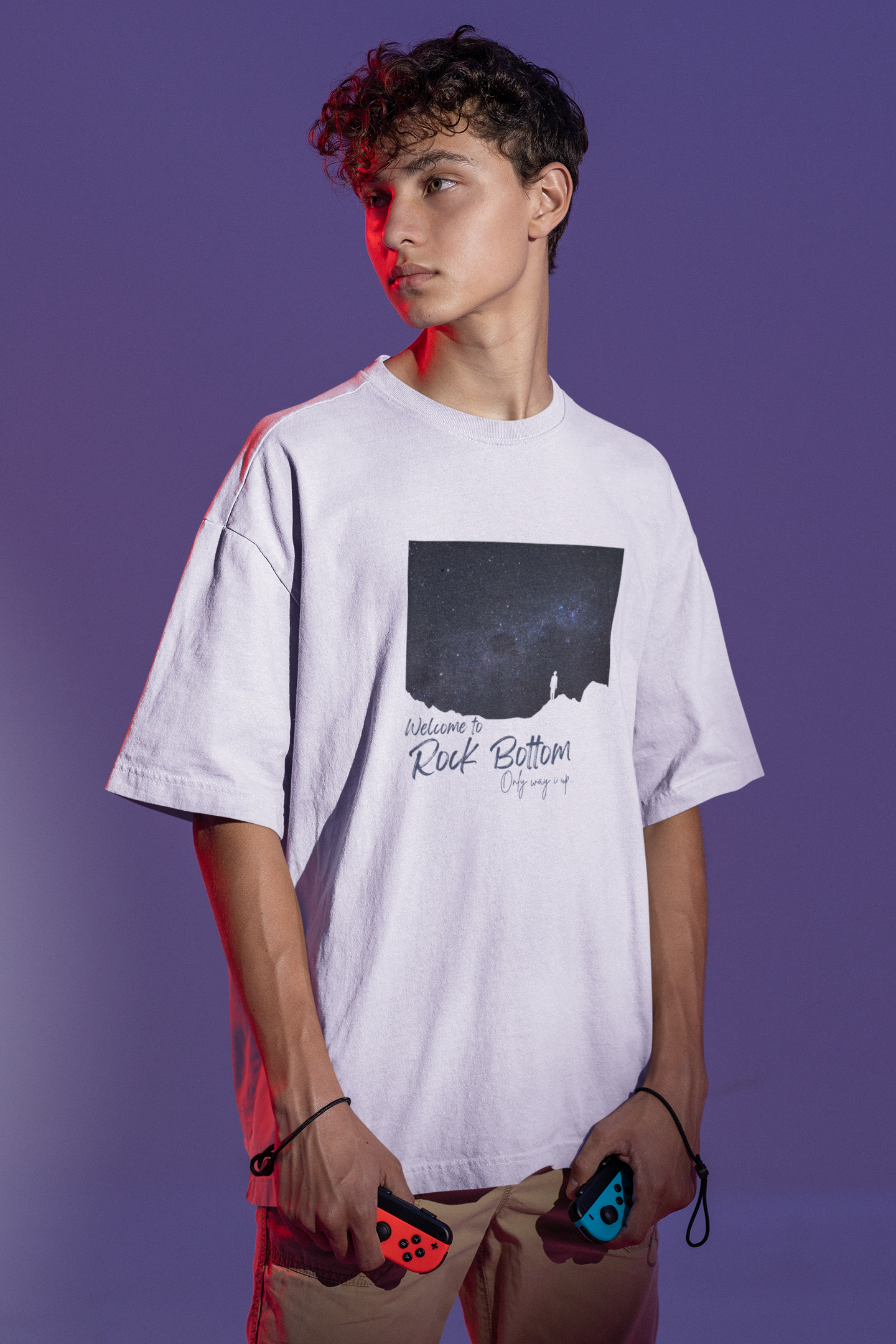 Welcome to Rock Bottom Oversize T-shirt