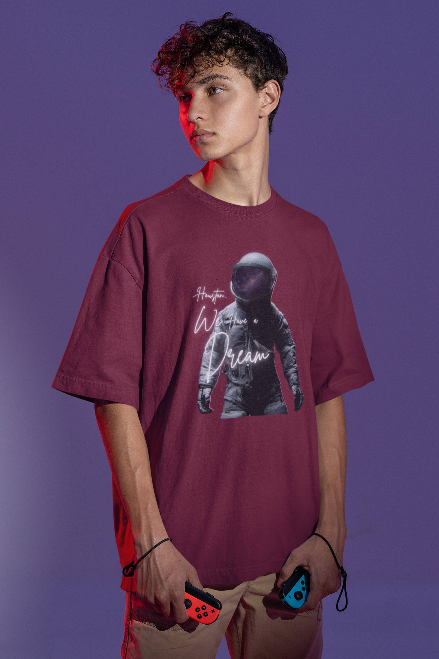 Houston We Have a Dream Oversize T-shirt