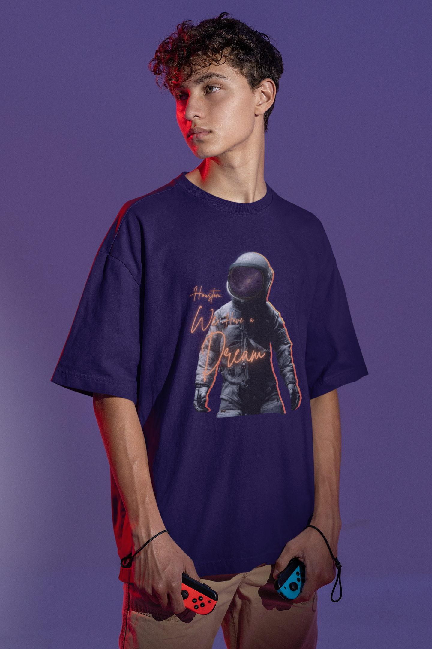 Houston We Have a Dream Oversize T-shirt