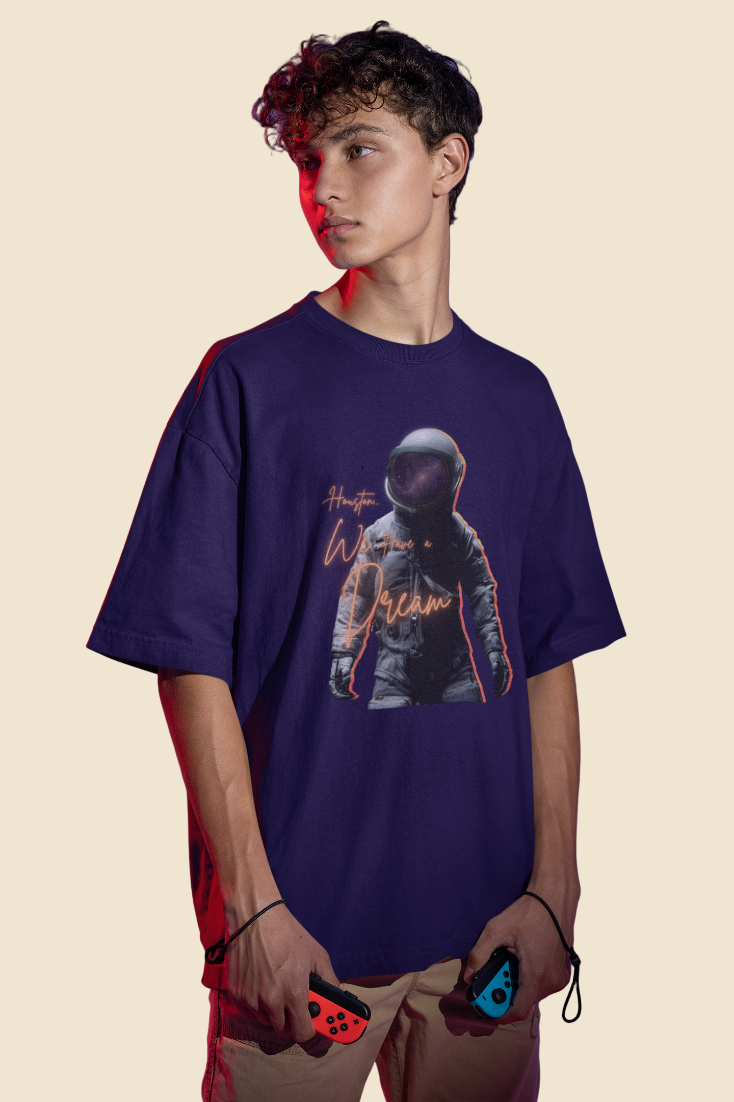 Houston We Have a Dream Oversize T-shirt
