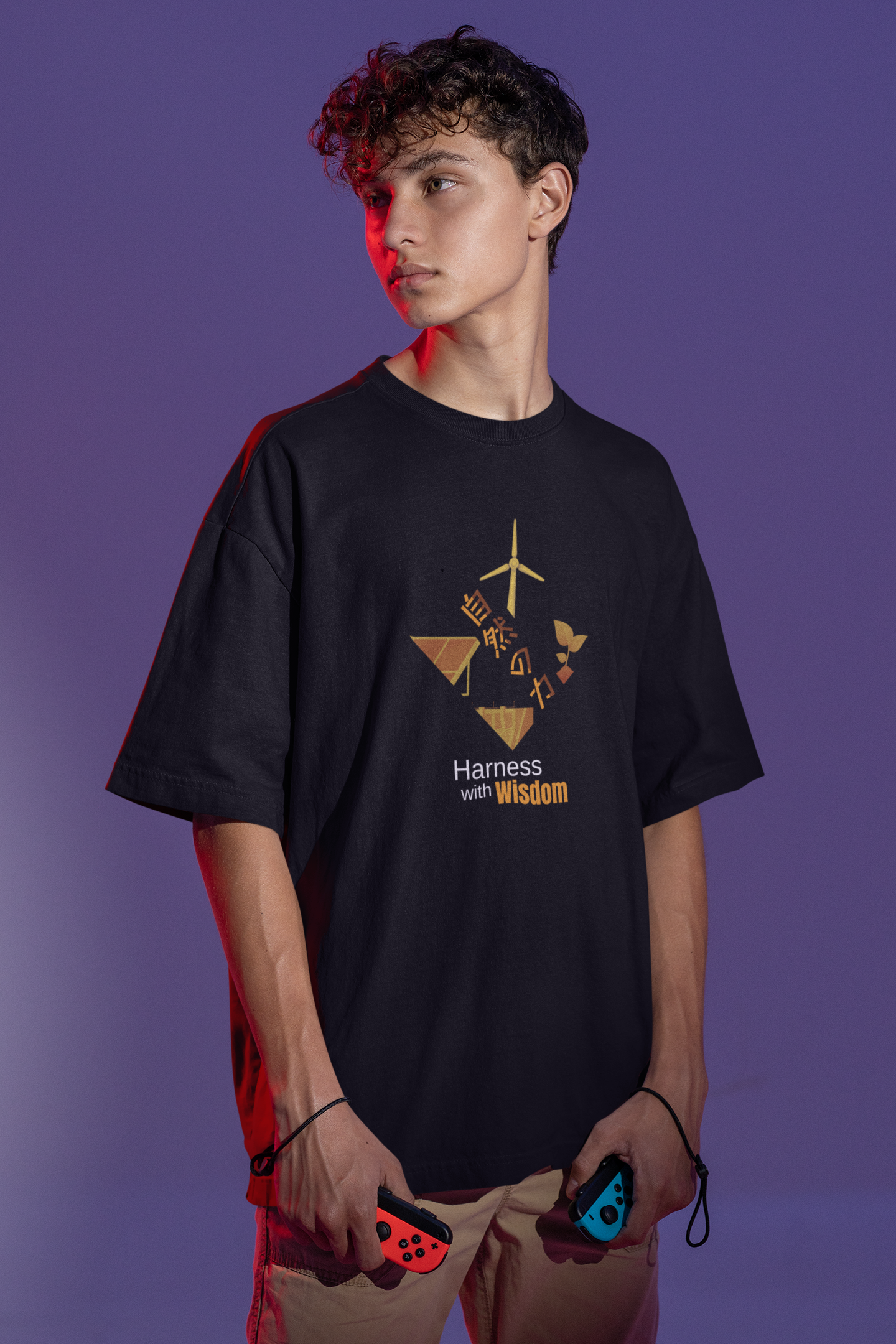 Harness the Wisdom Oversize T-shirt