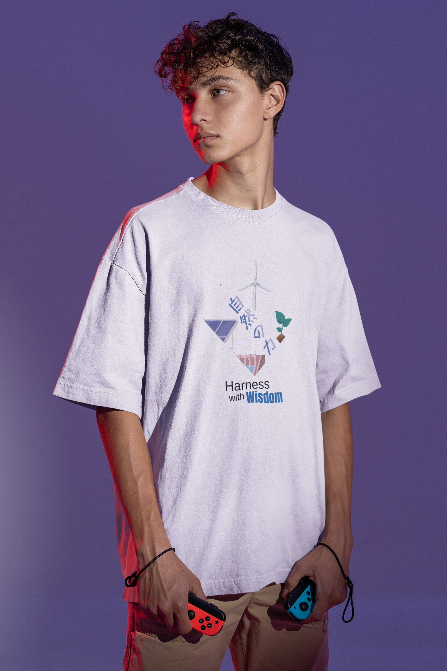 Harness the Wisdom Oversize T-shirt