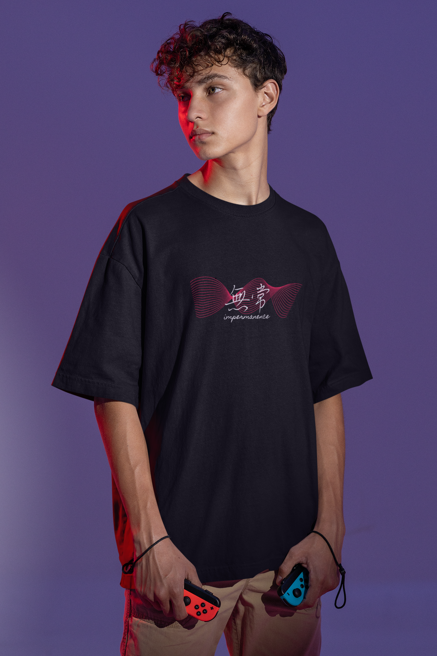 無常 Impermanence Oversize T-shirt