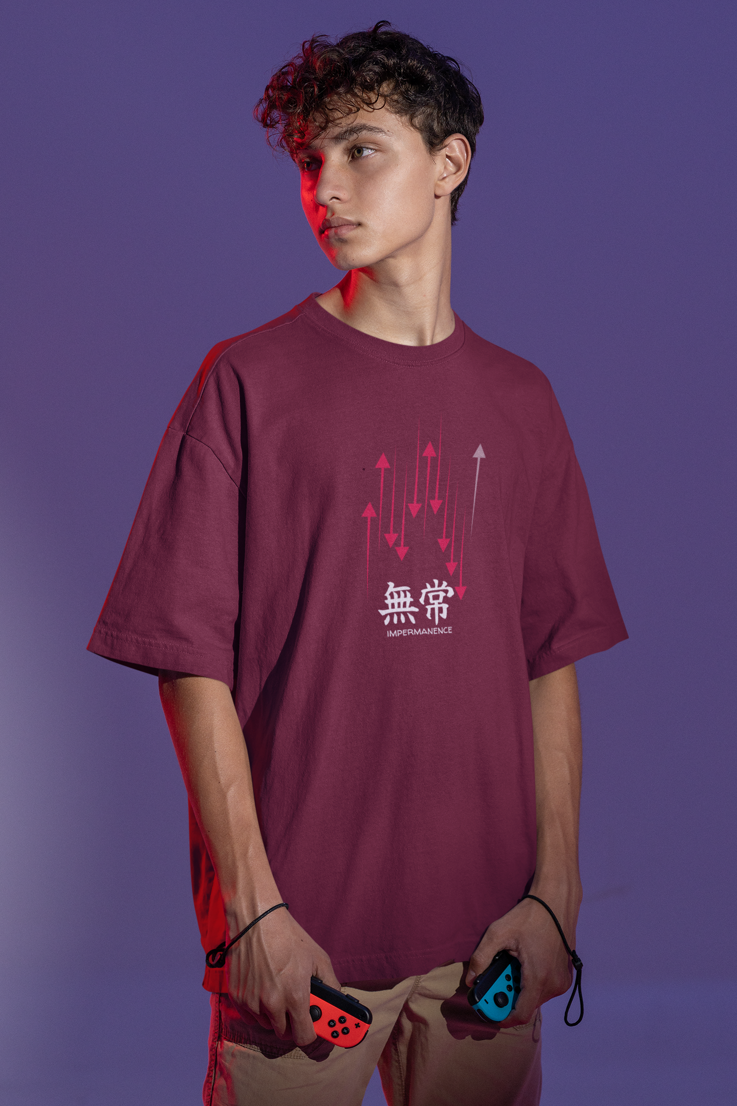 無常 Impermanence Oversize T-shirt