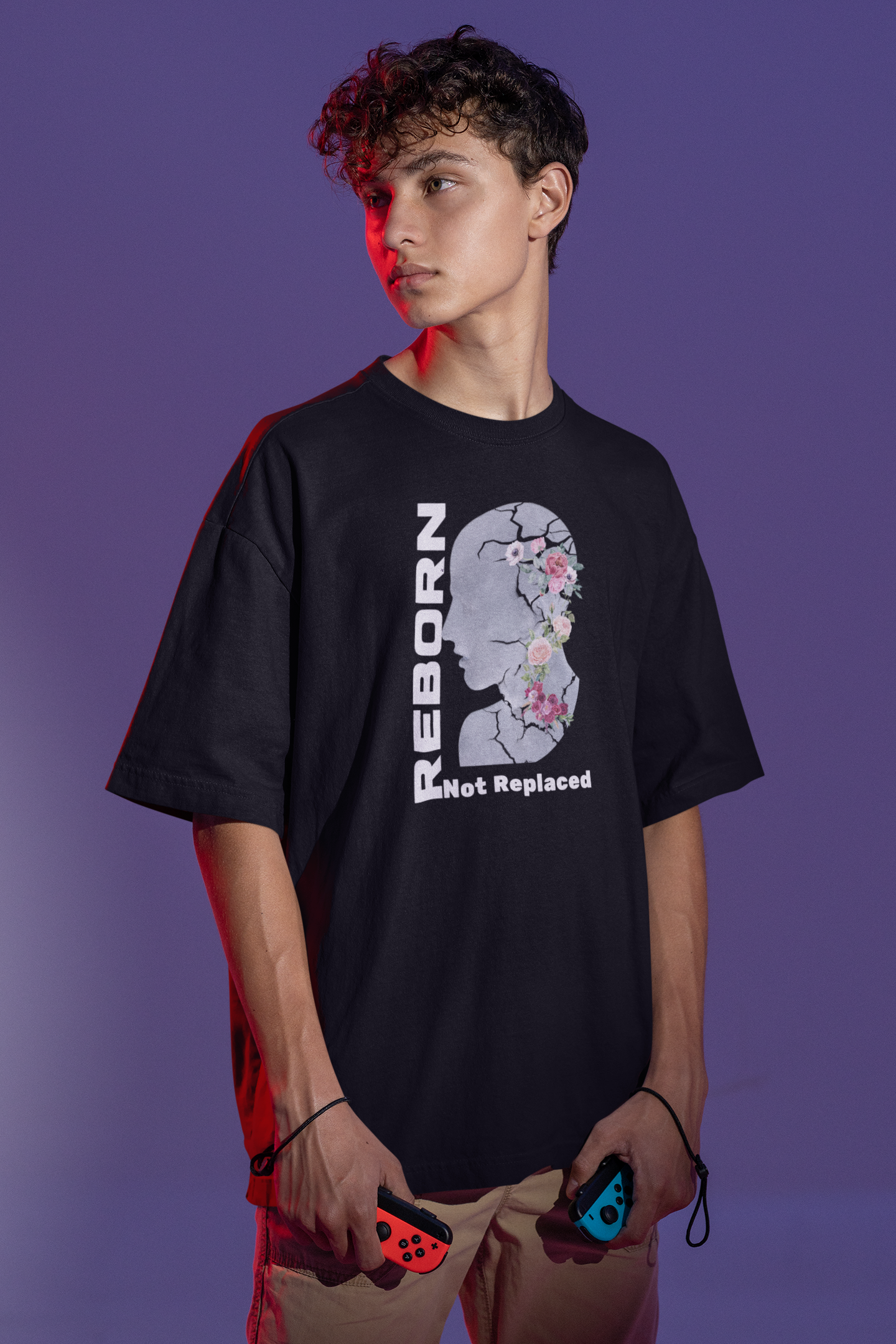 Reborn Not Replaced Oversize T-shirt