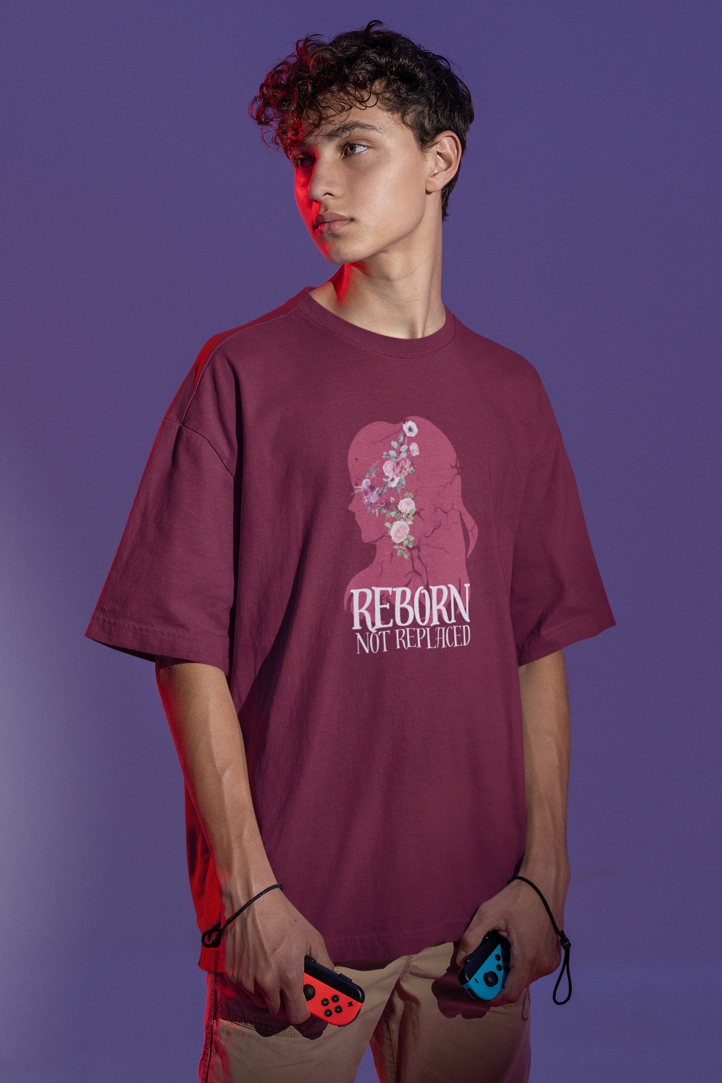 Reborn Not Replaced Oversize T-shirt