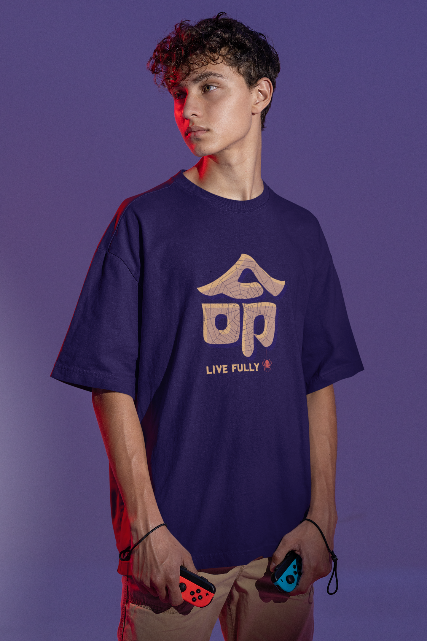 Live Fully Oversize T-shirt