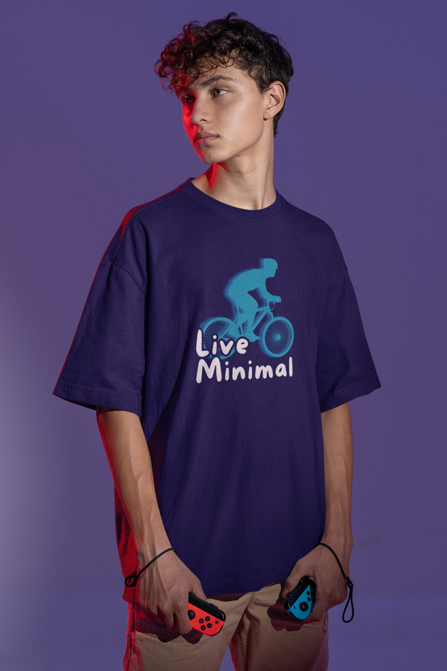 Live Minimal Oversize T-shirt