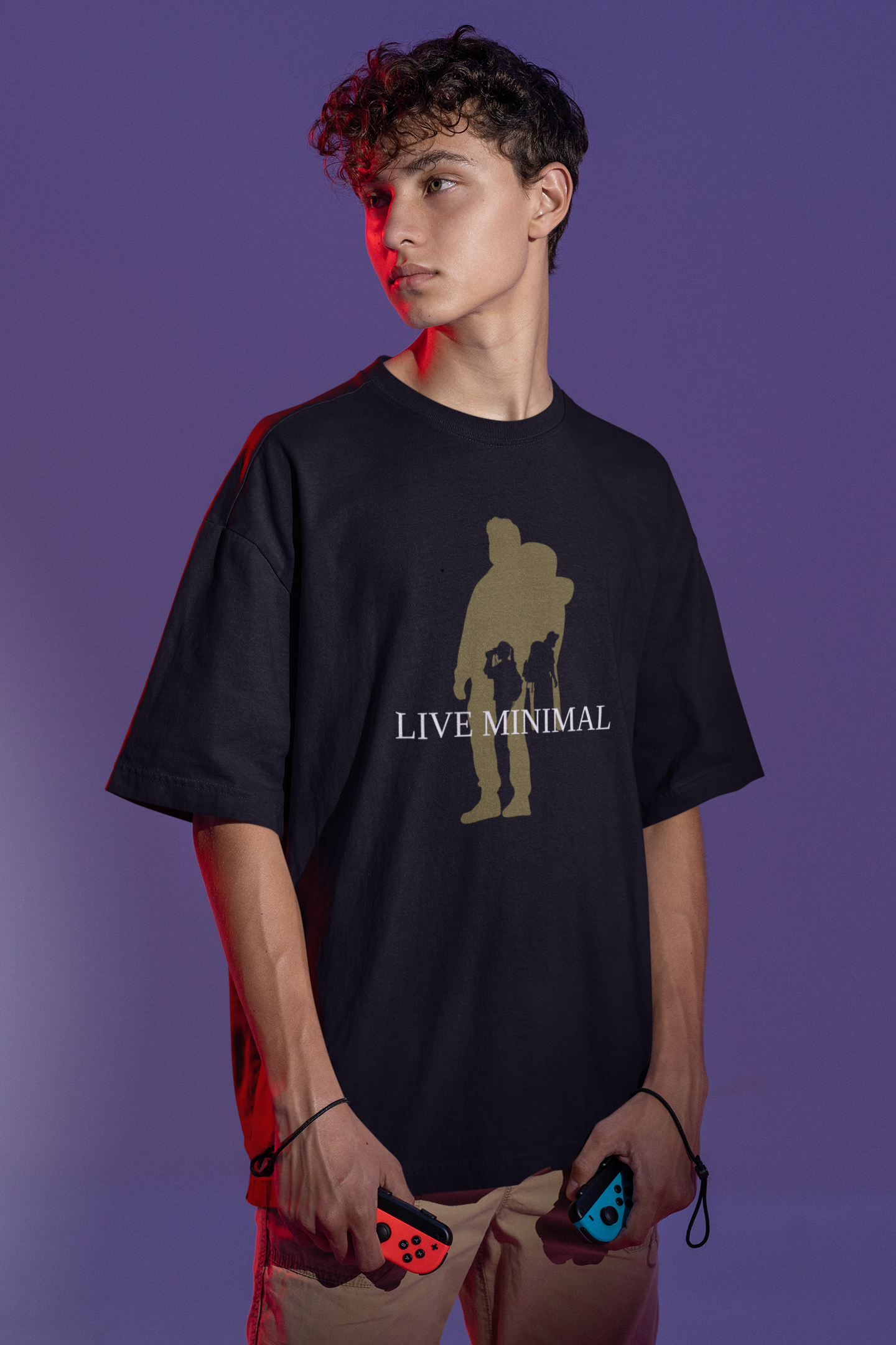 Live Minimal Oversize T-shirt
