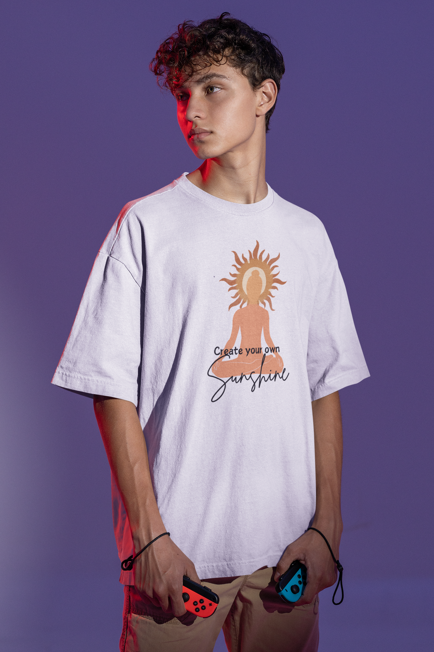 Create Your Own Sunshine Oversize T-shirt