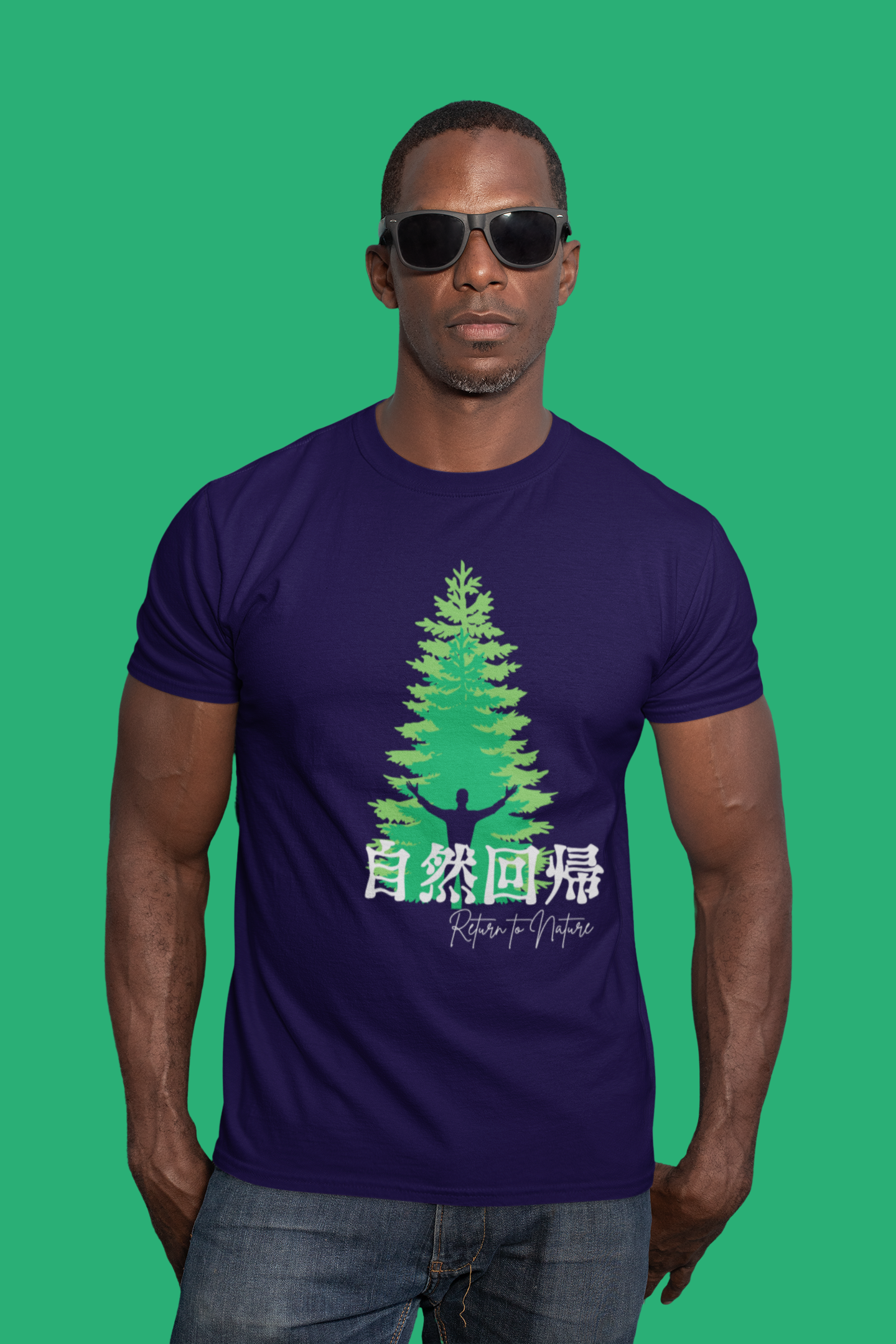 自然回帰 Return to Nature Slim Fit T-shirt